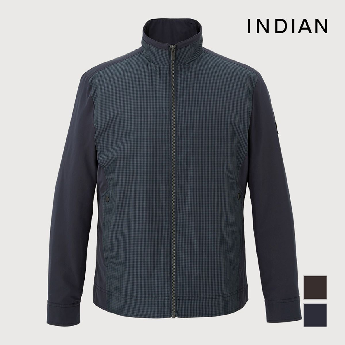 인디안(INDIAN) 가을 라이너 착탈 집업 점퍼