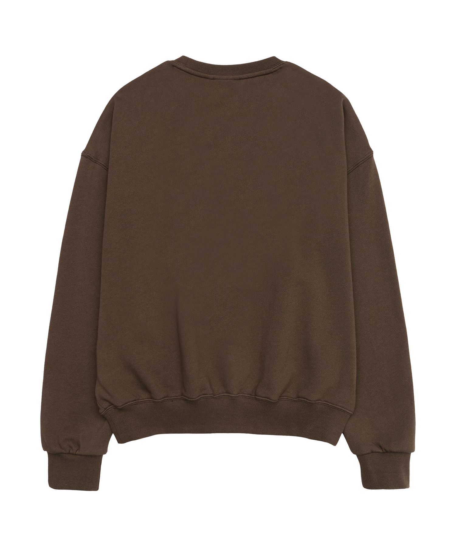 ★AMES-WORLDWIDE★BASIC LOGO SWEATSHIRT BROWN★正規品/送料込 MUSINSA | AMES-WORLDWIDE BASIC LOGO SWEATSHIRT BROWN