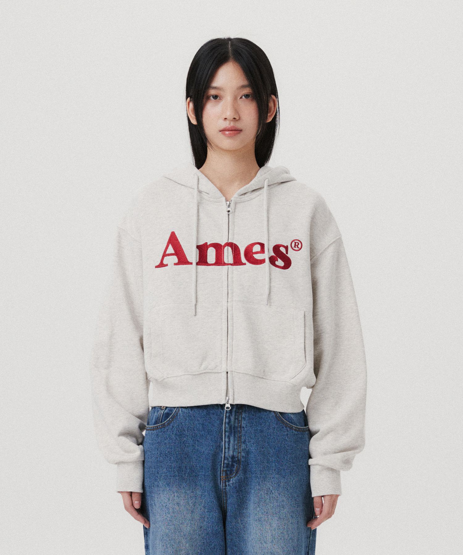 ★AMES-WORLDWIDE★BIG TYPO HOODIE ZIP UP OATMEAL★正規品 MUSINSA | AMES-WORLDWIDE BIG TYPO HOODIE ZIP UP OATMEAL