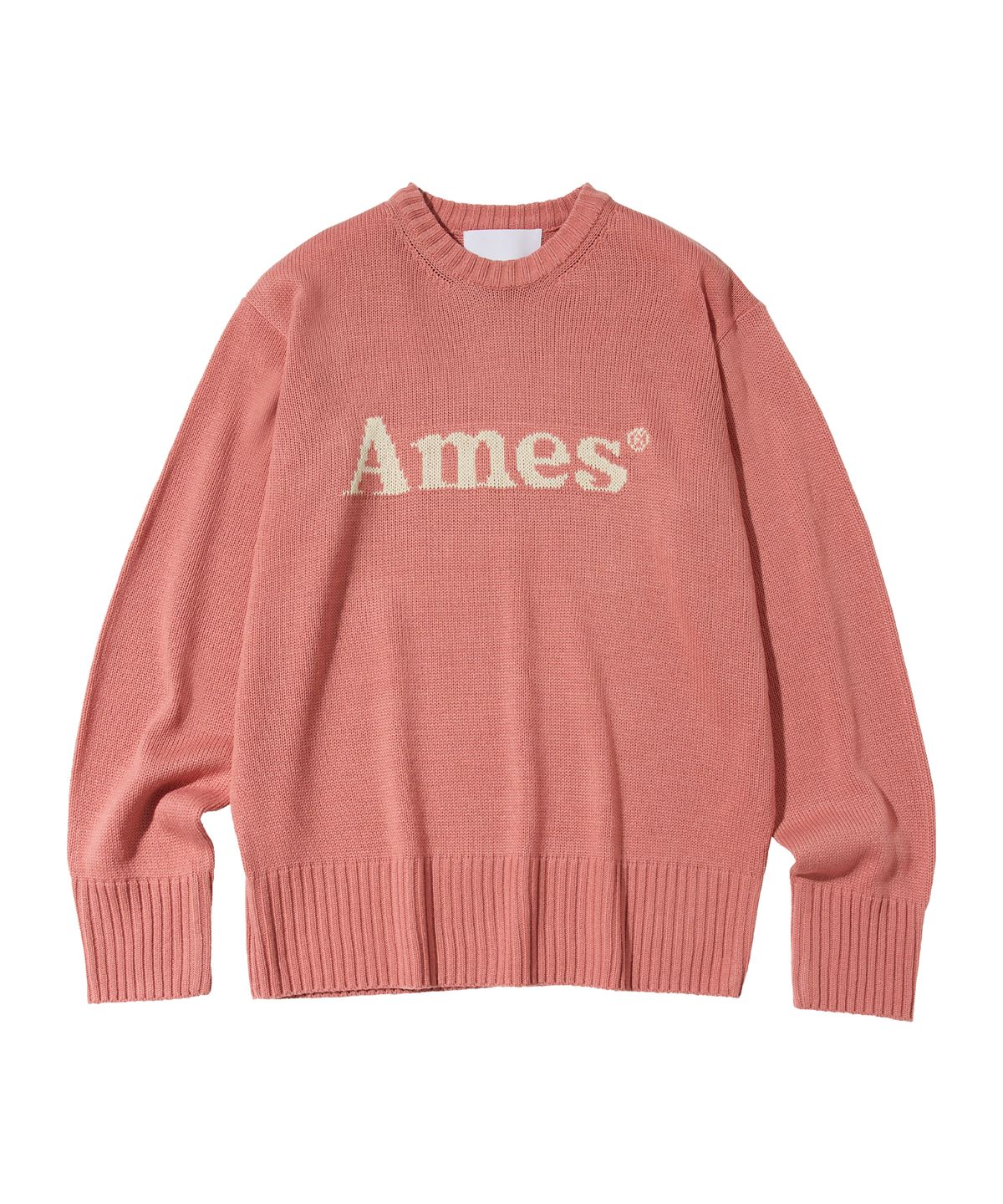 아메스 월드와이드(AMES-WORLDWIDE) BASIC PULLOVER KNIT PINK