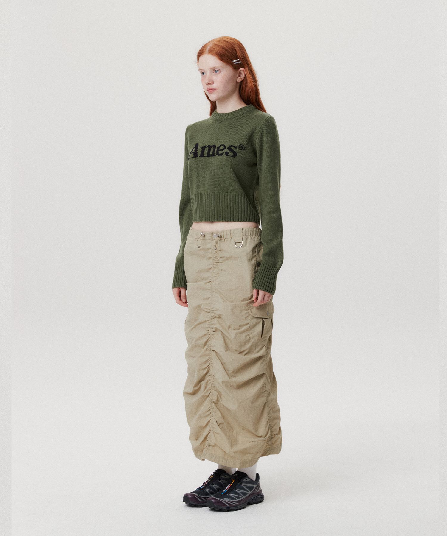 ★AMES-WORLDWIDE★BASIC PULLOVER KNIT KHAKI★正規品/直送料込 MUSINSA | AMES-WORLDWIDE BASIC PULLOVER KNIT KHAKI