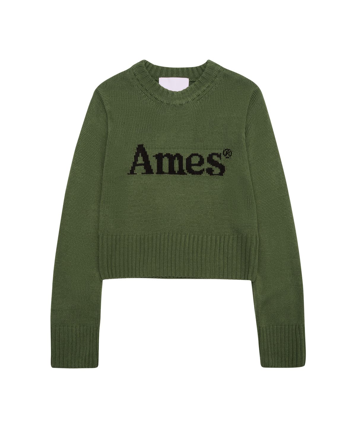 아메스 월드와이드(AMES-WORLDWIDE) BASIC PULLOVER KNIT KHAKI