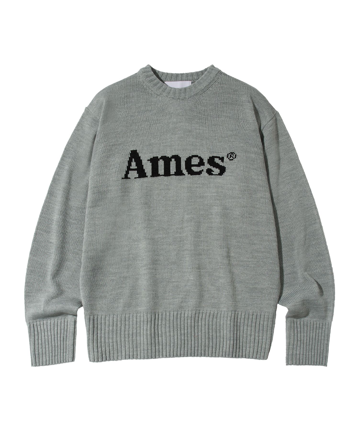 ★AMES-WORLDWIDE★BASIC PULLOVER KNIT GREY★正規品/直送料込 MUSINSA | AMES-WORLDWIDE BASIC PULLOVER KNIT GRAY