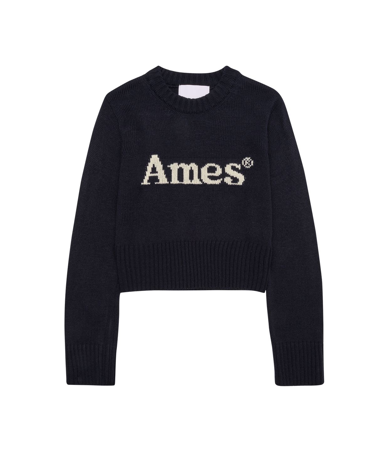 아메스 월드와이드(AMES-WORLDWIDE) BASIC PULLOVER KNIT NAVY