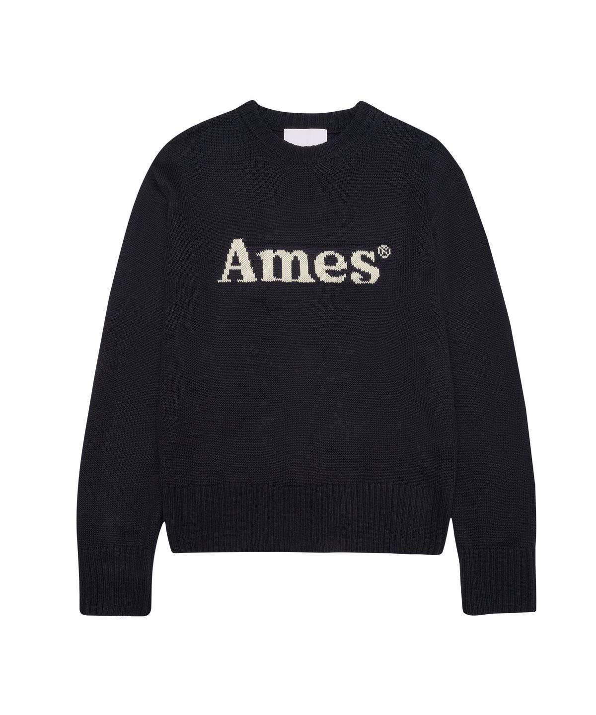아메스 월드와이드(AMES-WORLDWIDE) BASIC PULLOVER KNIT NAVY
