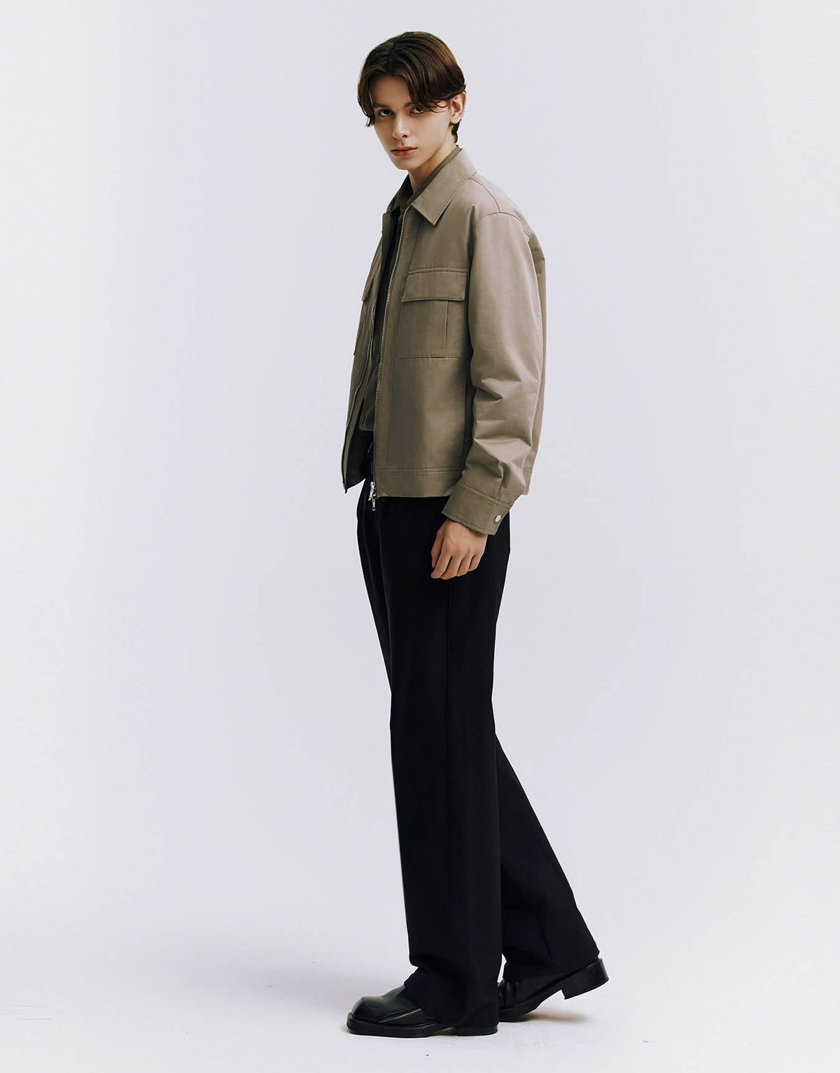 컨셉원(CONCEPTS1ONE) 나일론 와이드핏 밴딩 팬츠 10114907/114907 [3color]