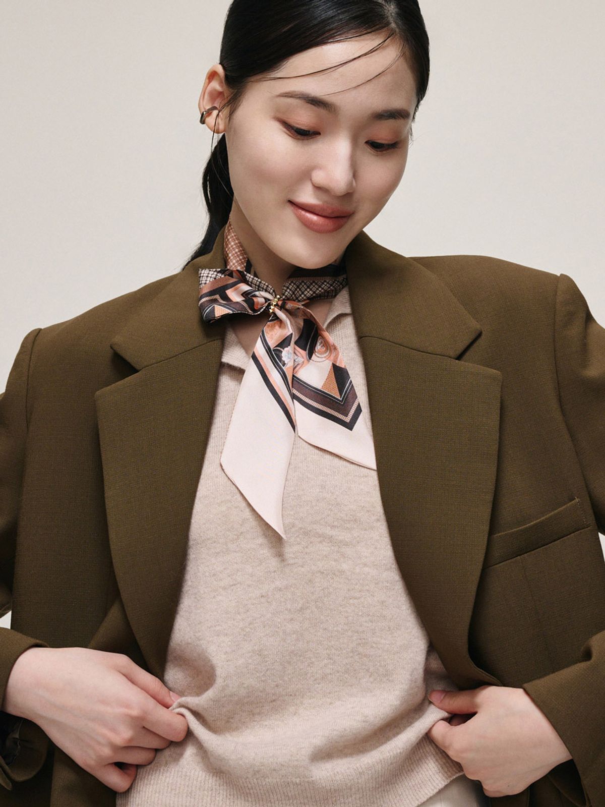 생럭슈(SAINTLUXURE) 세린 초코브라운
