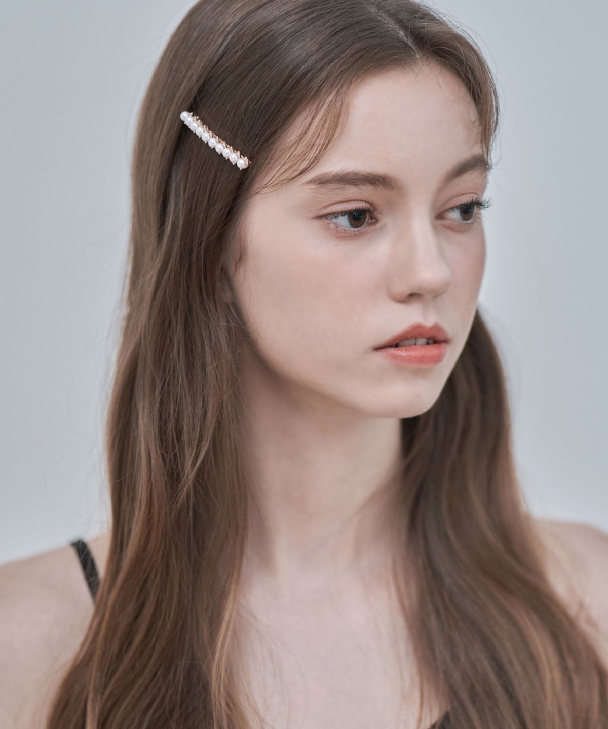 엘르주얼리(ELLEJEWELRY) 진주 라인 헤어핀 ELHP018