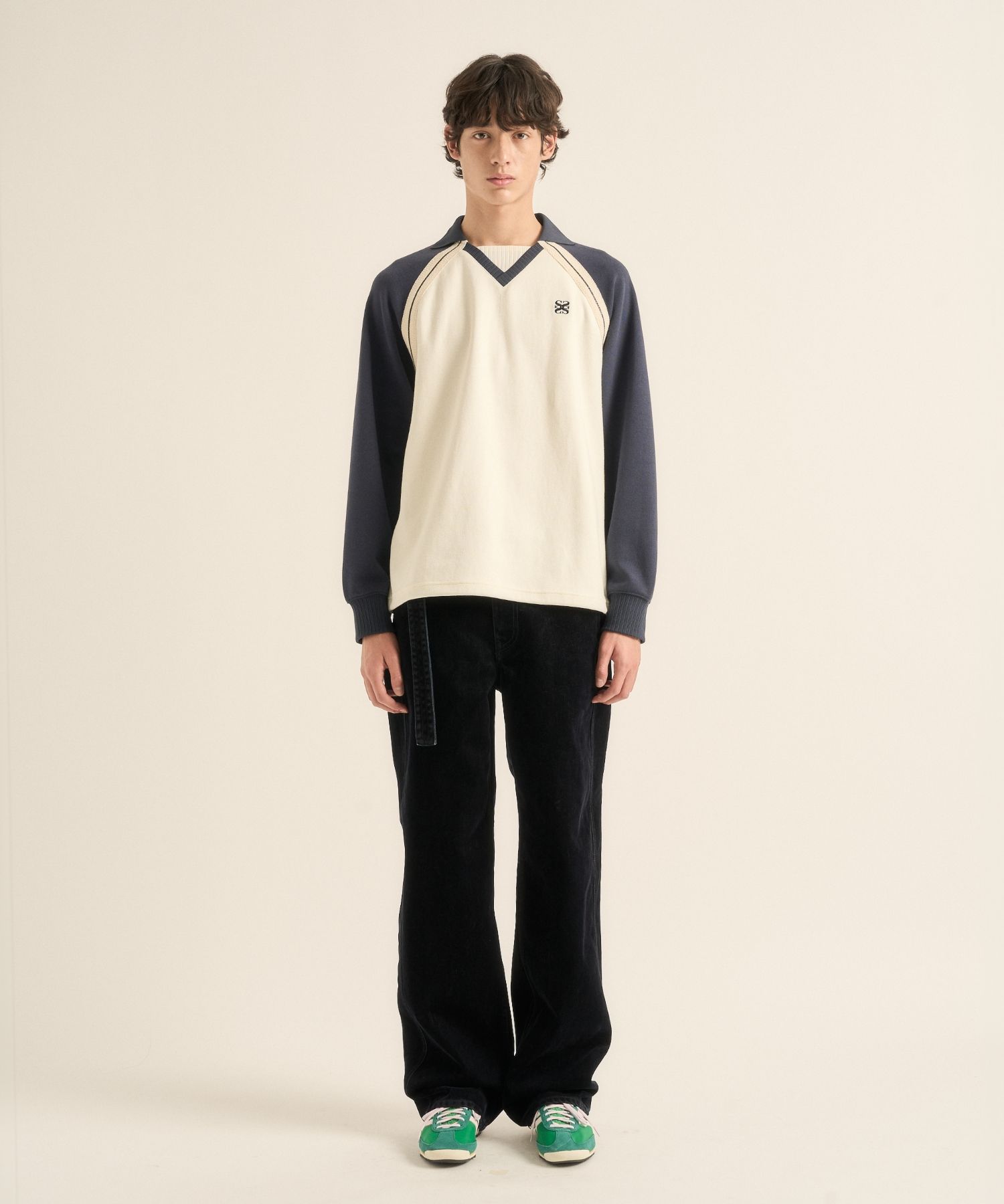 MUSINSA | SATUR Camaro Denim Pants Indigo Blue