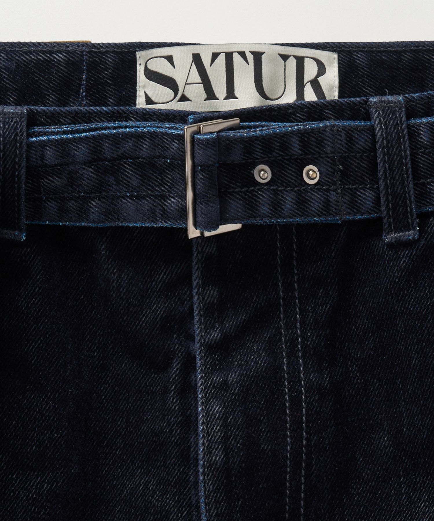 [24FW☆男女共用]★SATUR★Camaro Denim Pants★デニムパンツ★ SATUR】男女兼用/人気デニム ☆ Camaro Denim Pants ☆ 3COLOR