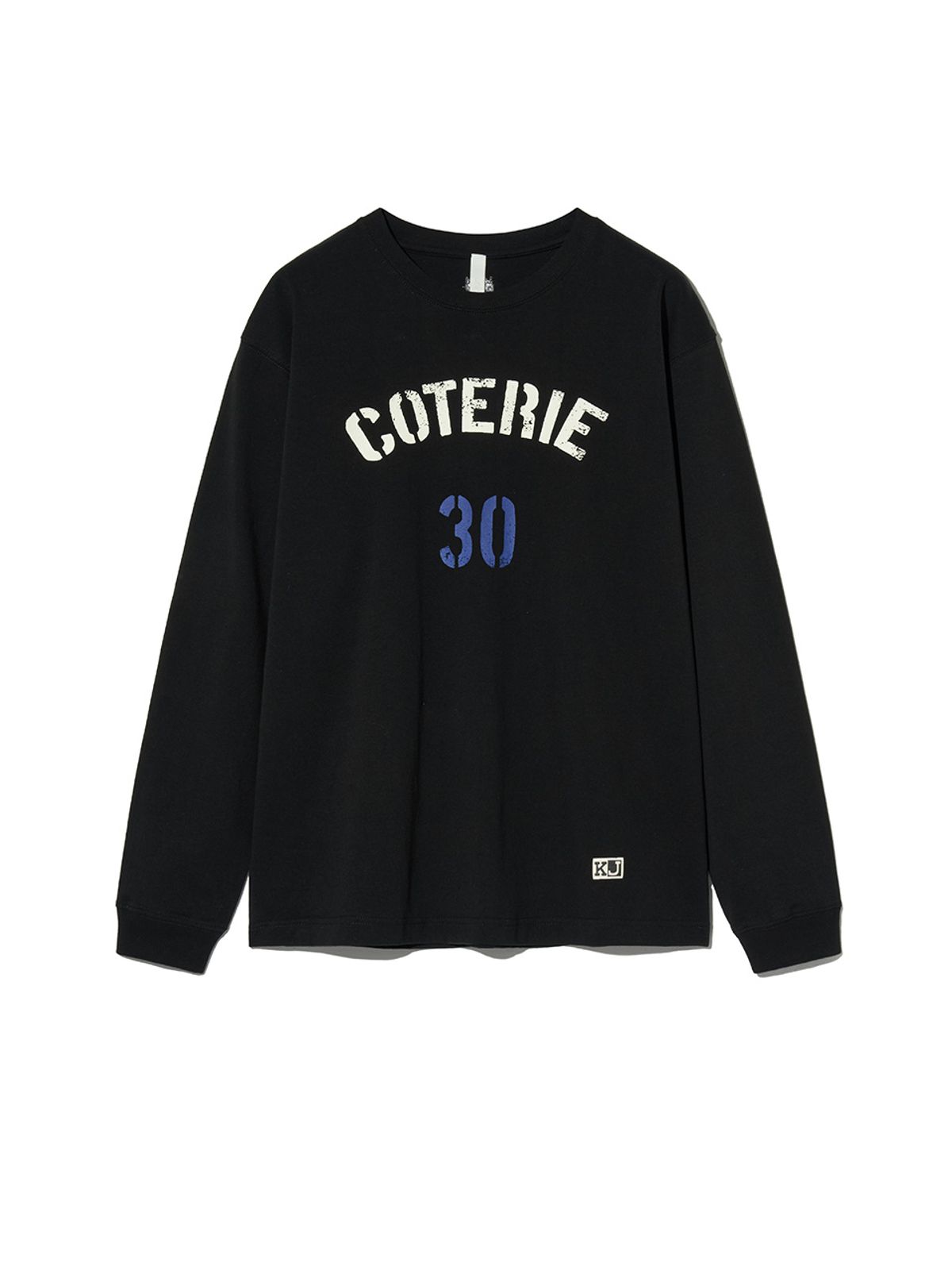 기준 맨(KIJUN MEN) COTERIE Long Sleeve T-Shirt Black