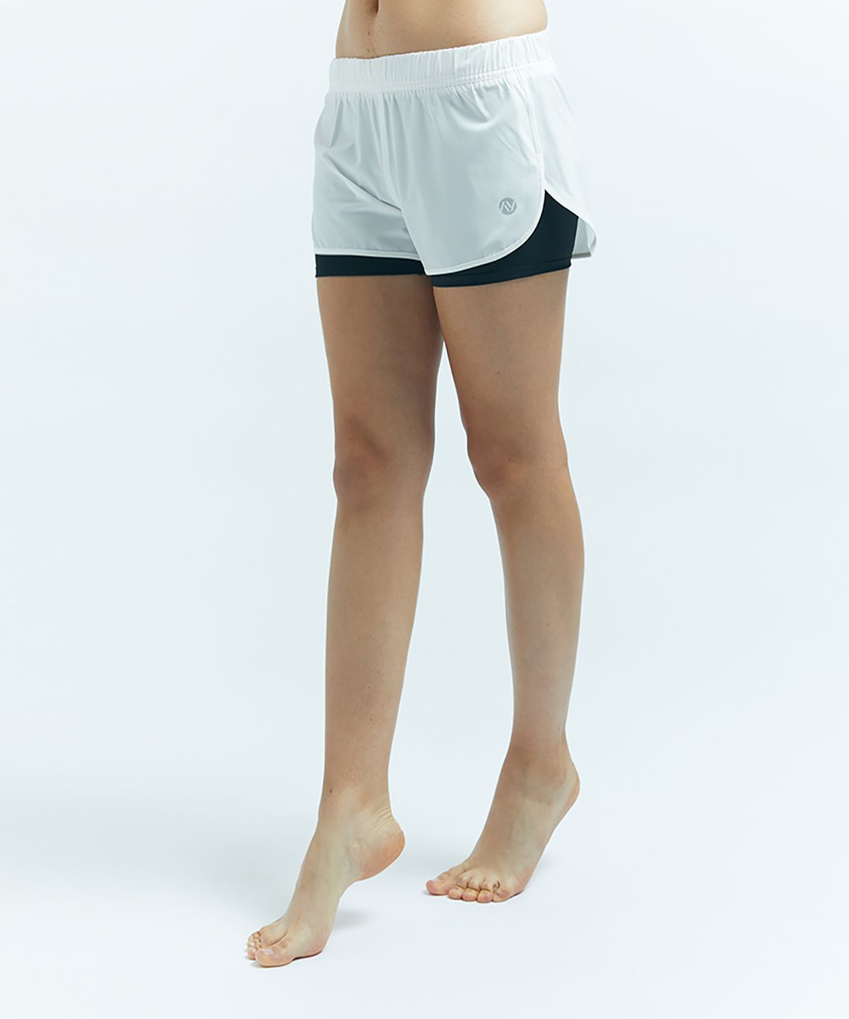 레이지비(LAZYBEE) [2 pack] 컴팩트 2in1 레깅스 쇼츠 스포츠 (워터 러닝 운동)투인원 팬츠  남여 롱&숏 팬츠(3컬러)
