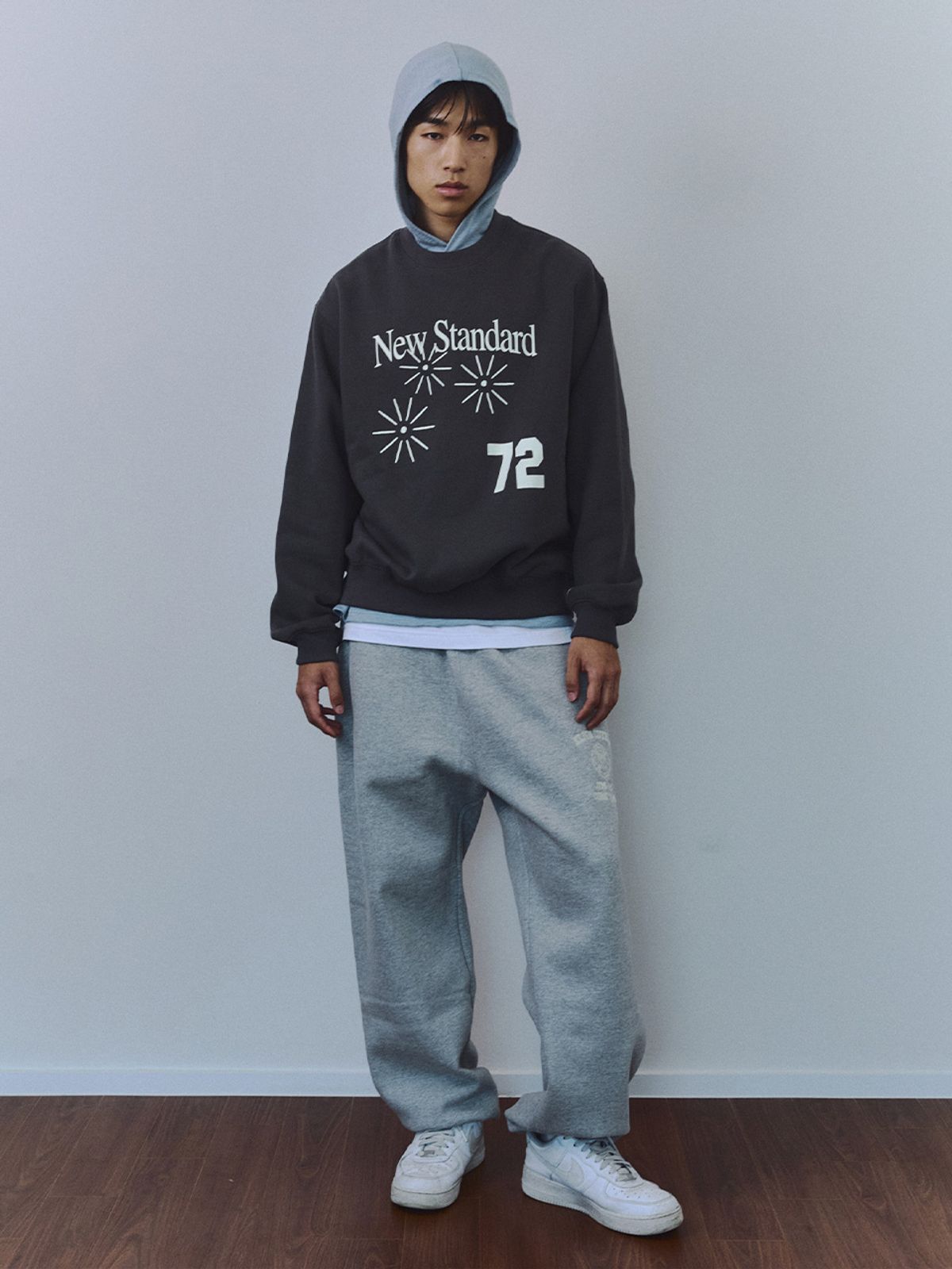 기준(KIJUN) New Standard Pullover UNISEX Charcoal