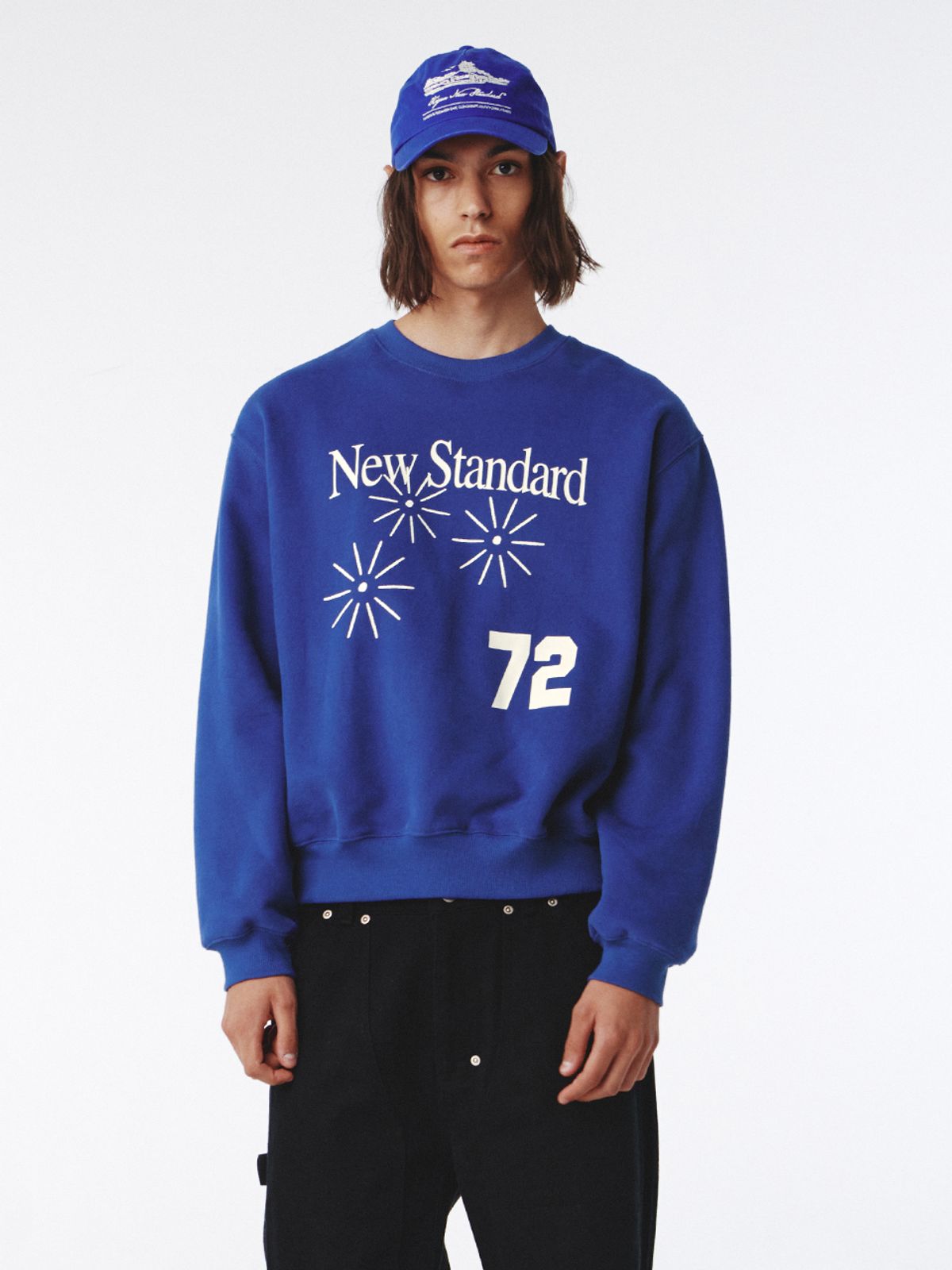 기준(KIJUN) New Standard Pullover UNISEX Blue