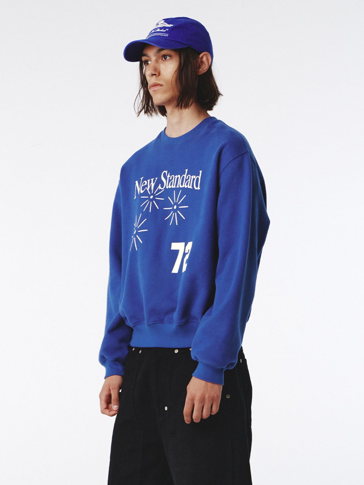 기준(KIJUN) New Standard Pullover UNISEX Blue