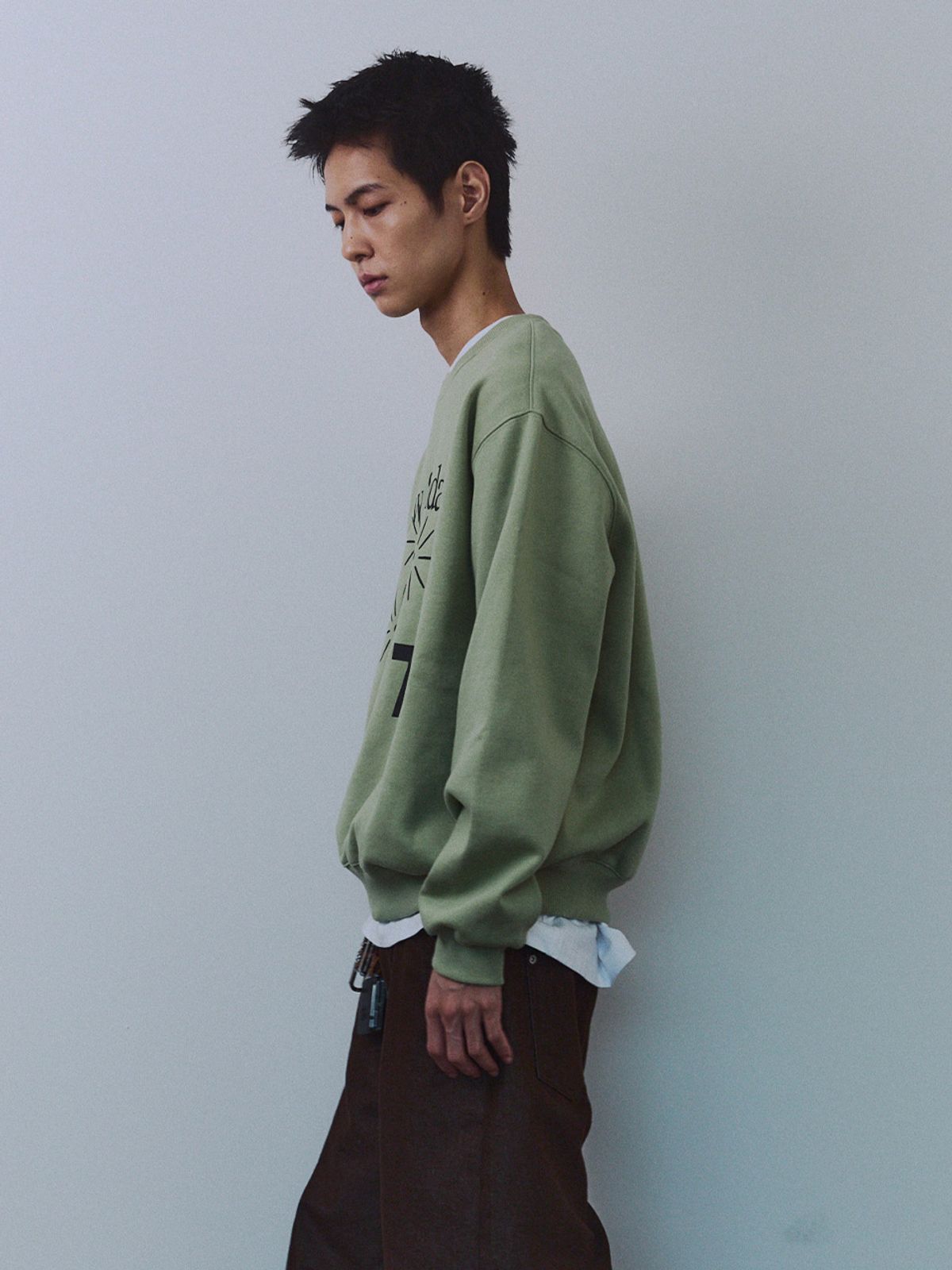기준(KIJUN) New Standard Pullover UNISEX Green