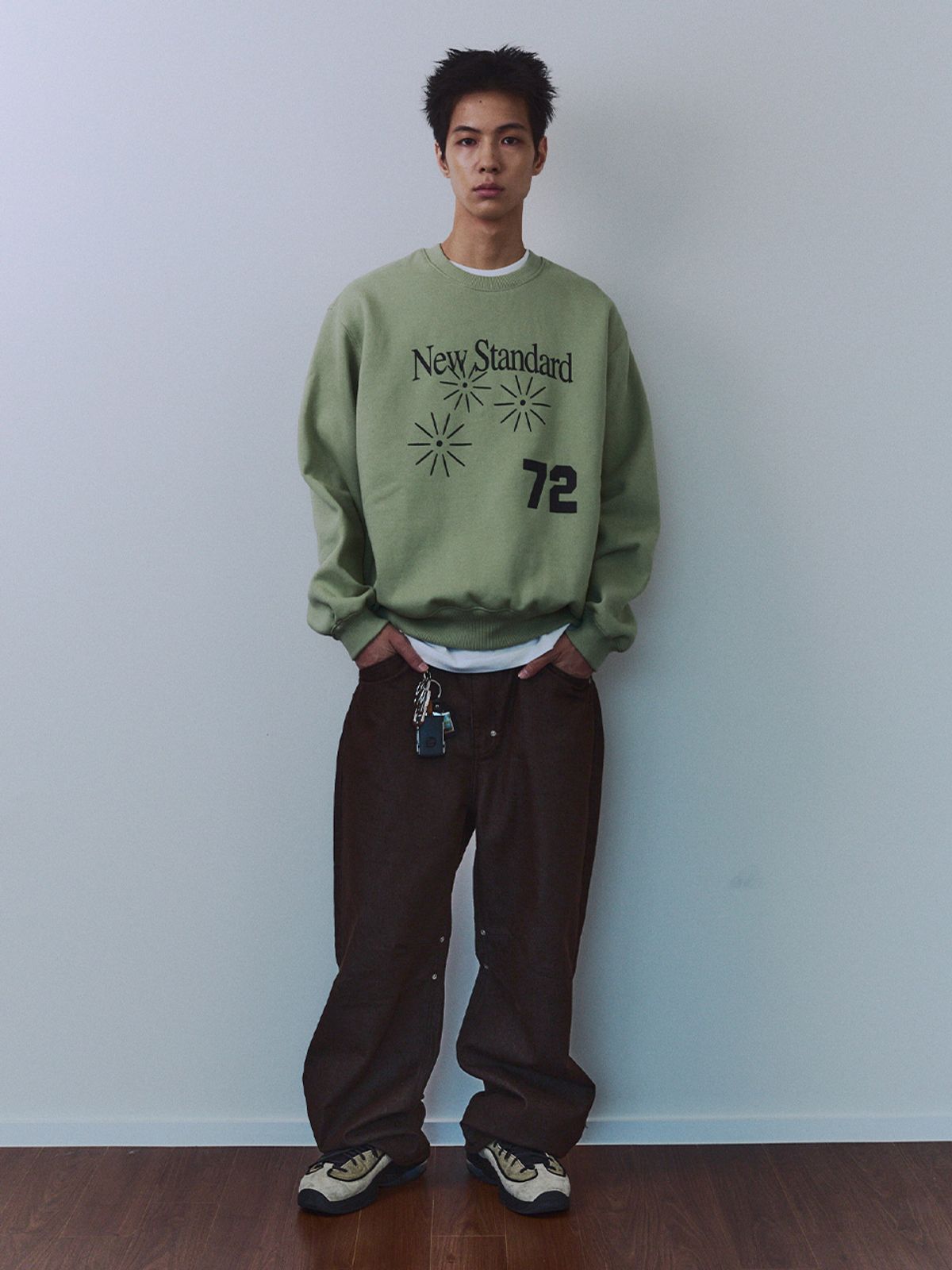 기준(KIJUN) New Standard Pullover UNISEX Green