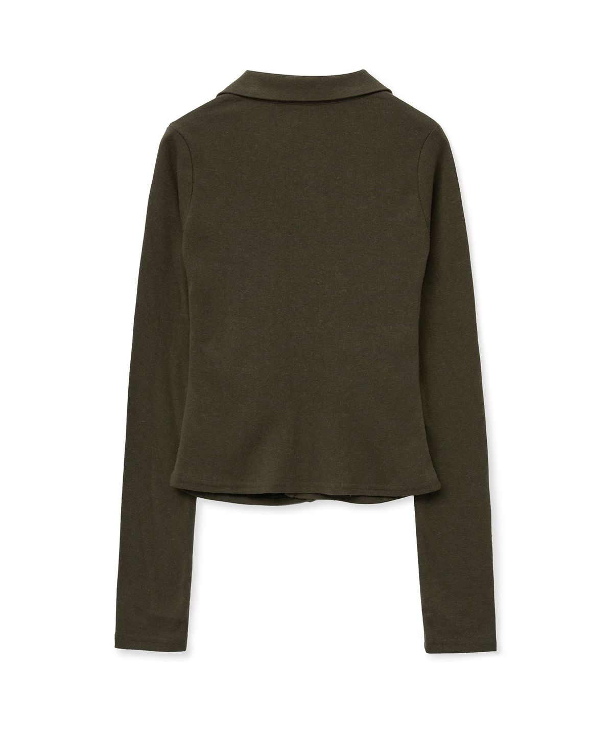 미드나잇 무브(MIDNIGHT MOVE) shirring zip up [brown]