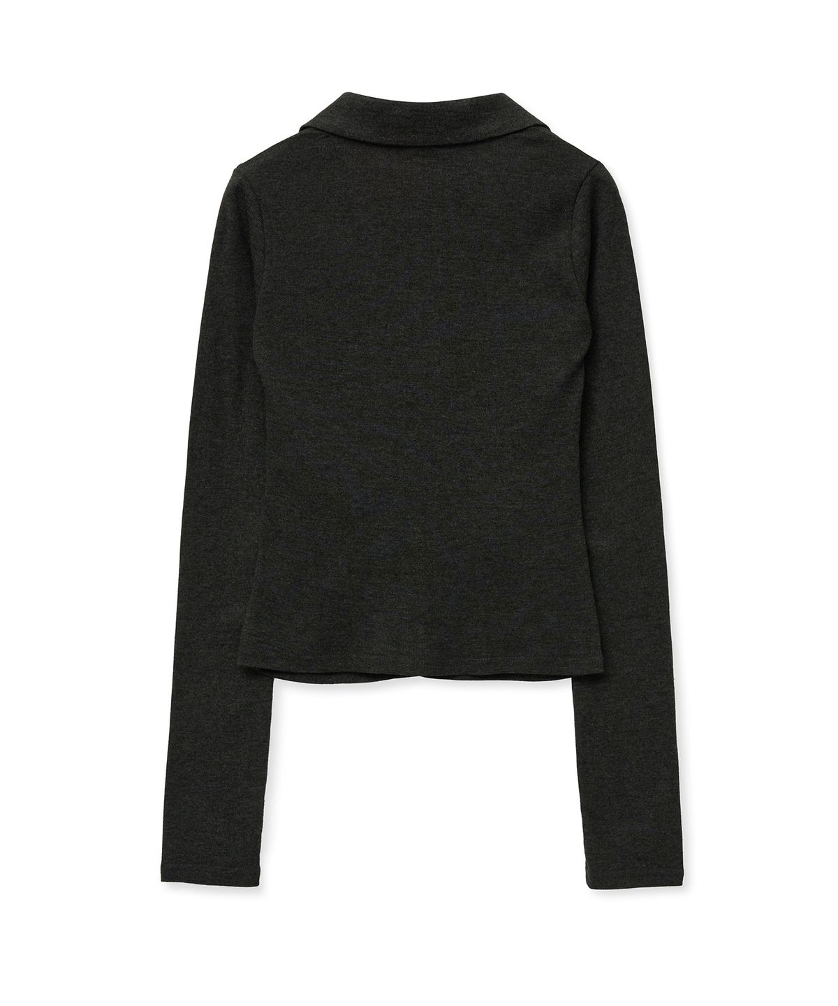 미드나잇 무브(MIDNIGHT MOVE) shirring zip up [dark grey]
