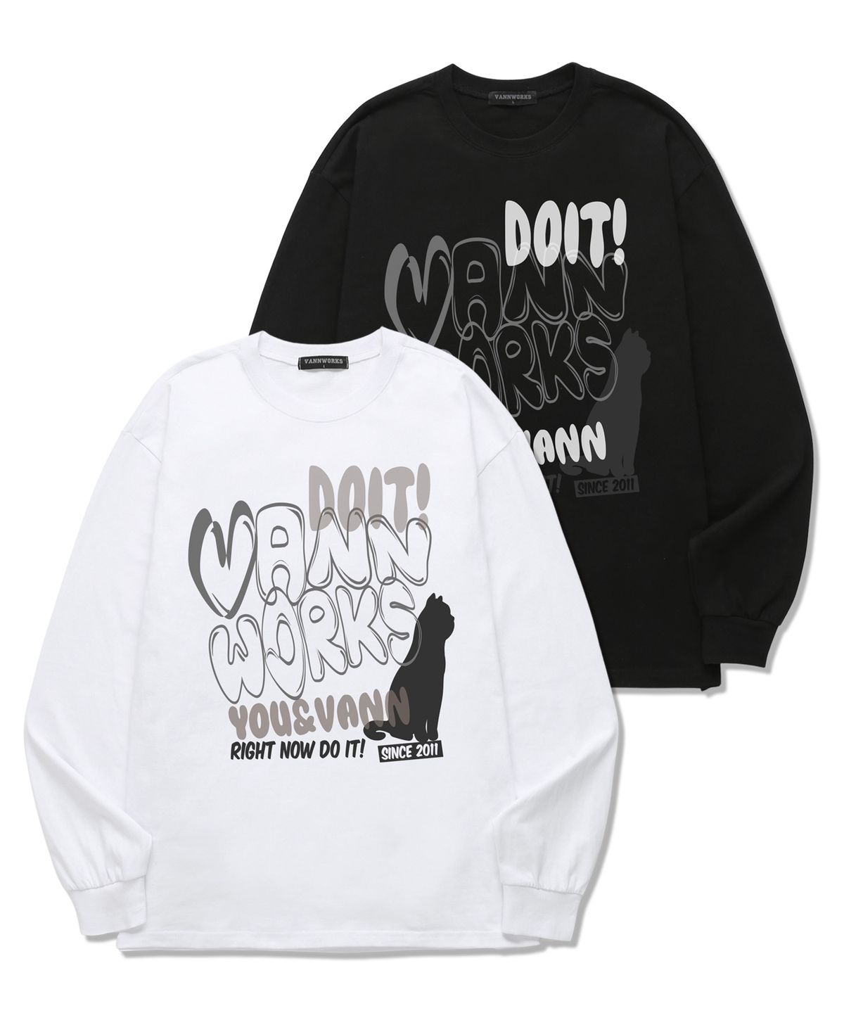 밴웍스(VANNWORKS) BALLON 롱슬리브 (VLS0092) 화이트