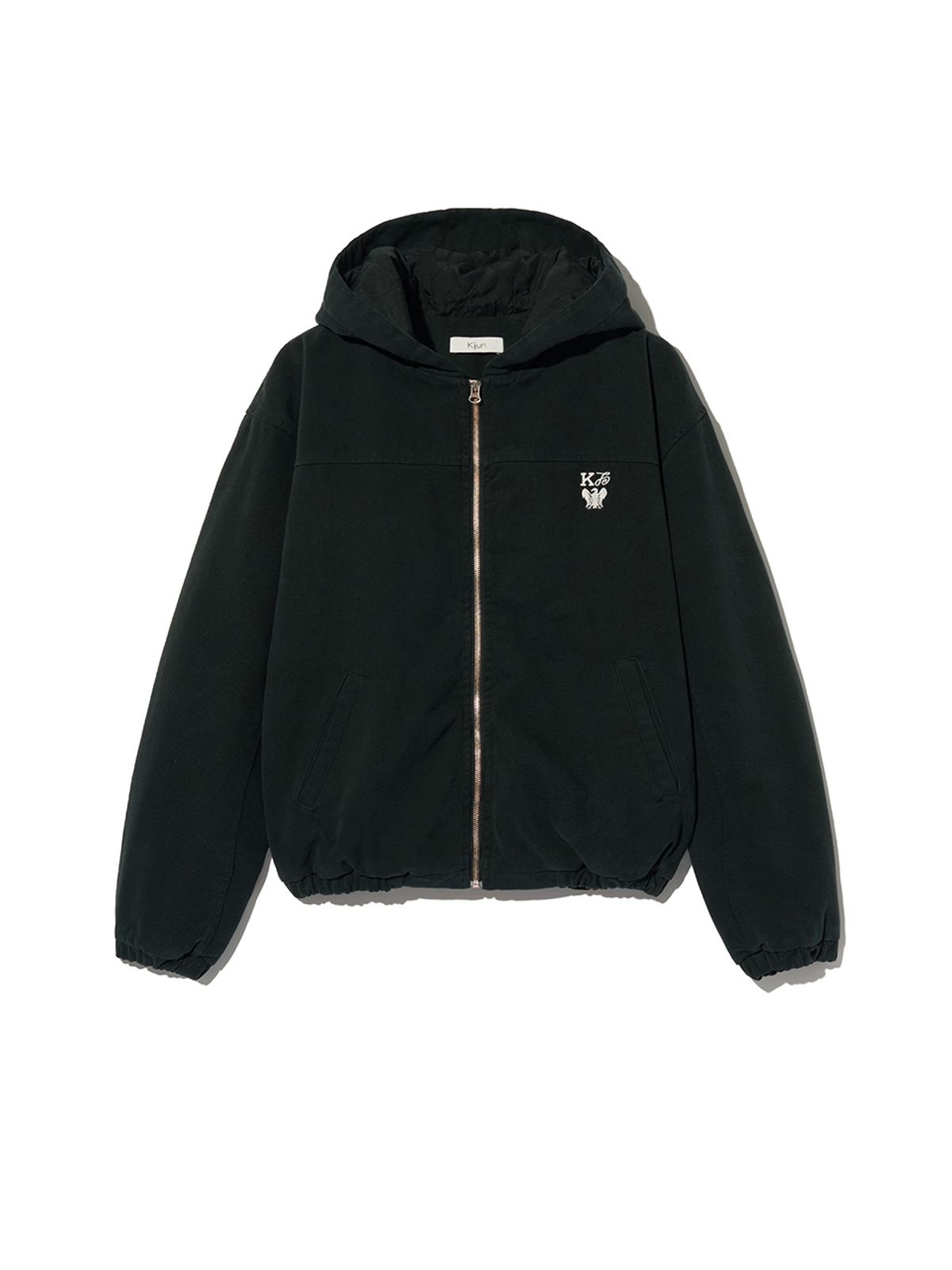 기준 맨(KIJUN MEN) Royal Hooded Jumper Black