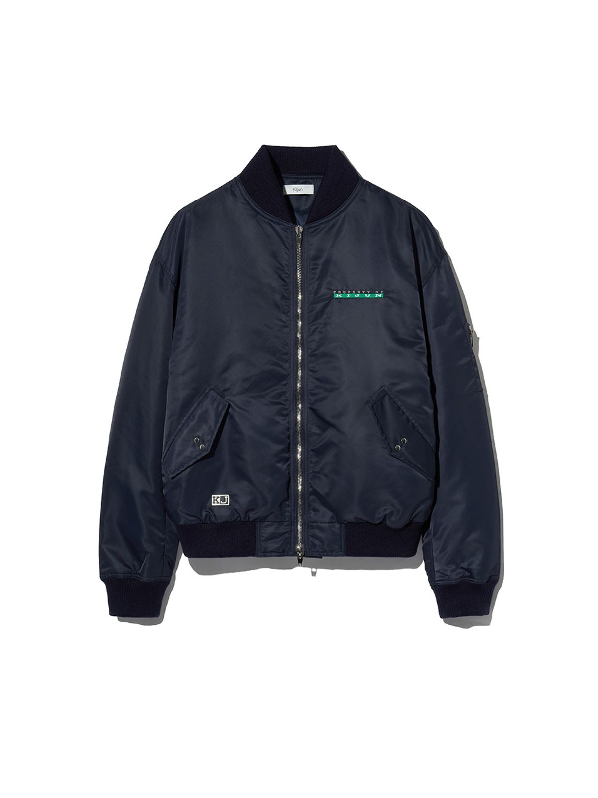 기준 맨(KIJUN MEN) Logo MA-1 Navy