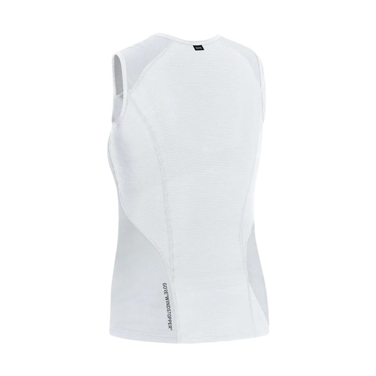 고어웨어(GOREWEAR) M 베이스레이어 윈드스토퍼 슬리브리스 우먼 - 화이트 (여성용) 방풍 민소매