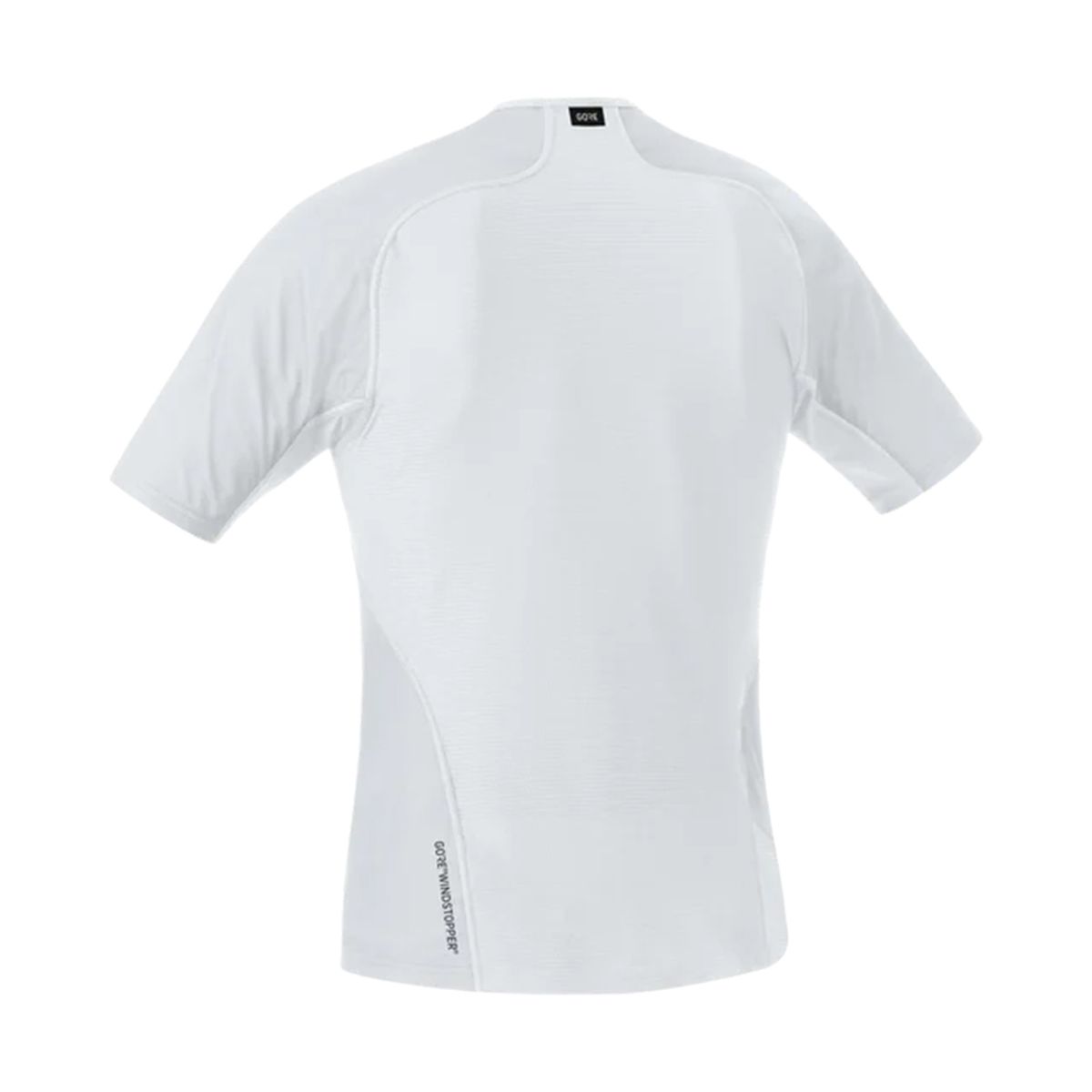 고어웨어(GOREWEAR) M 베이스레이어 윈드스토퍼 티셔츠 - 화이트 (남성용) 방풍 반팔