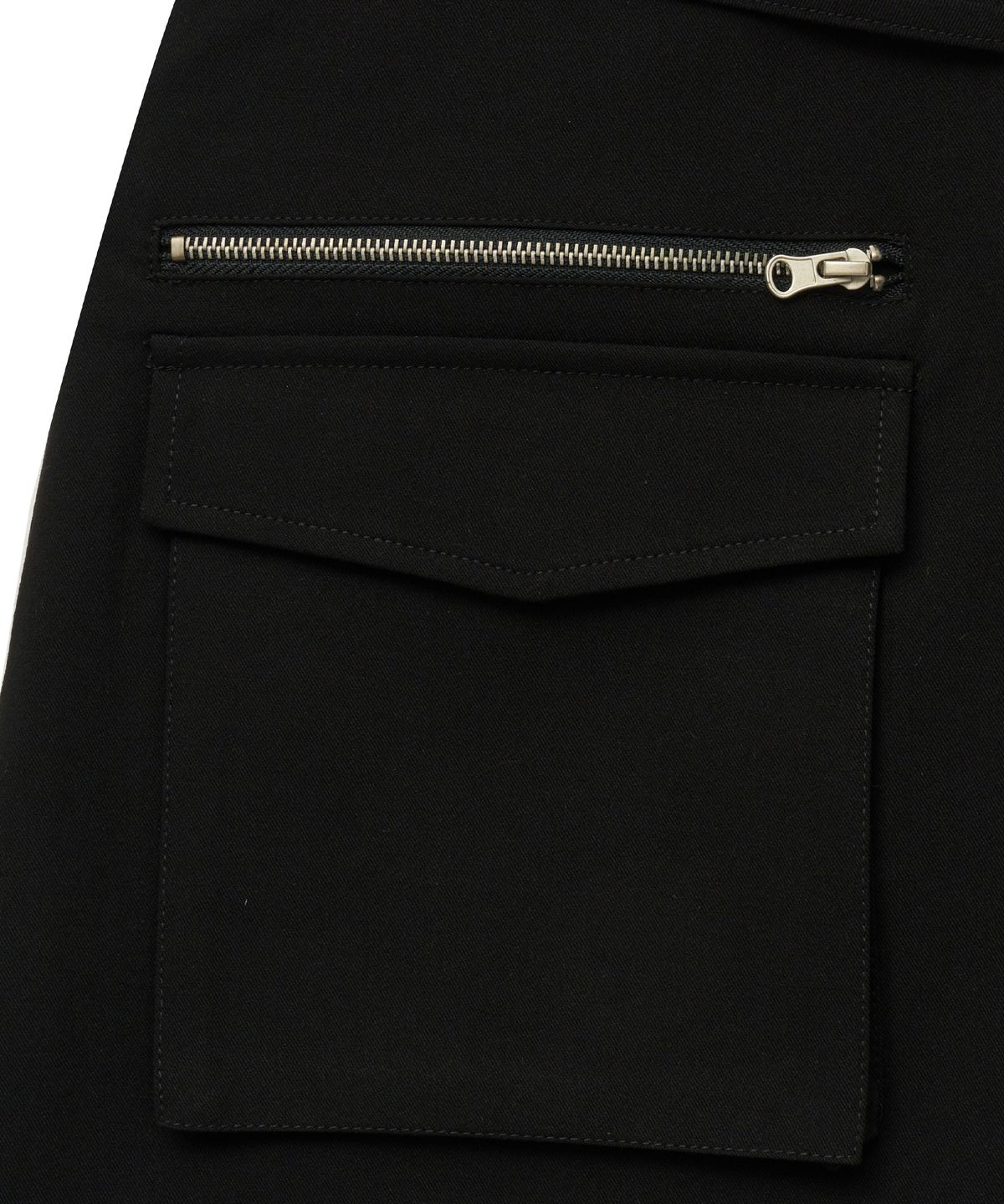 미드나잇 무브(MIDNIGHT MOVE) zip skirt [black]