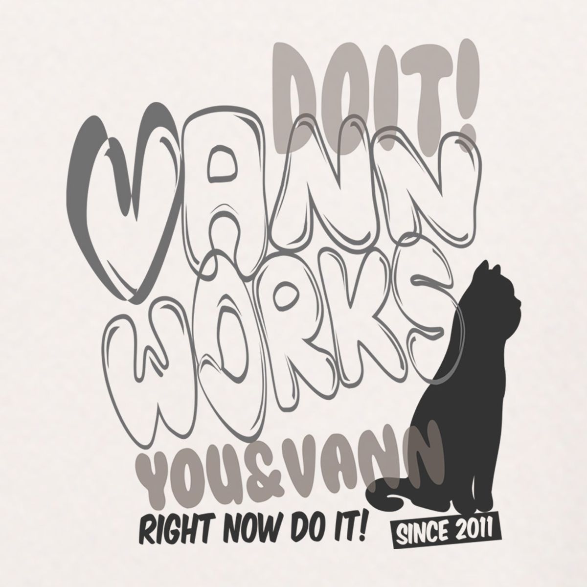 밴웍스(VANNWORKS) BALLON 오버핏 맨투맨 (VLS0093) 화이트