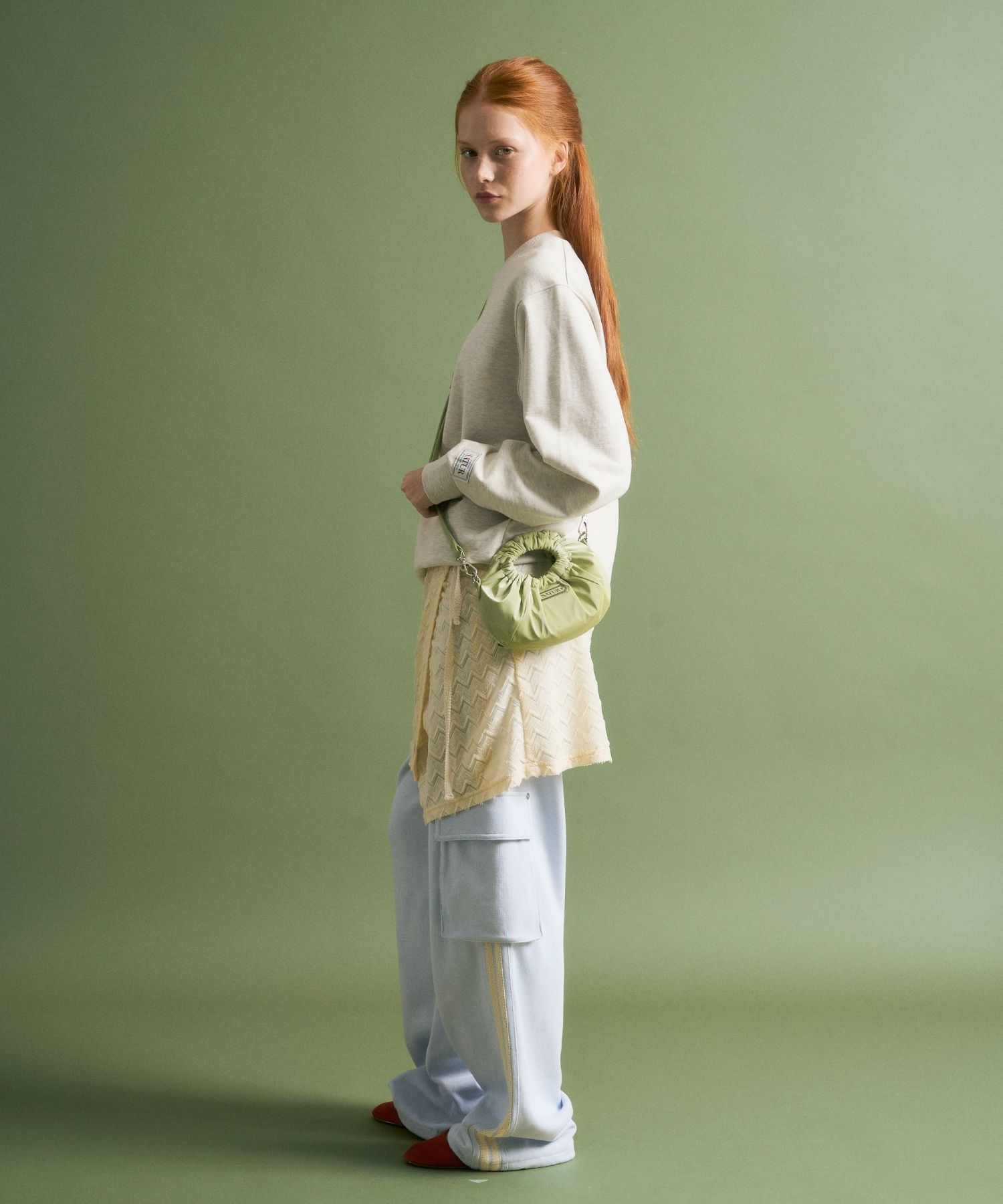 ★SATUR★Scrunchie Mini Tote & Cross Bag MUSINSA | SATUR Scrunchie Mini Tote and Crossbody Bag Apple