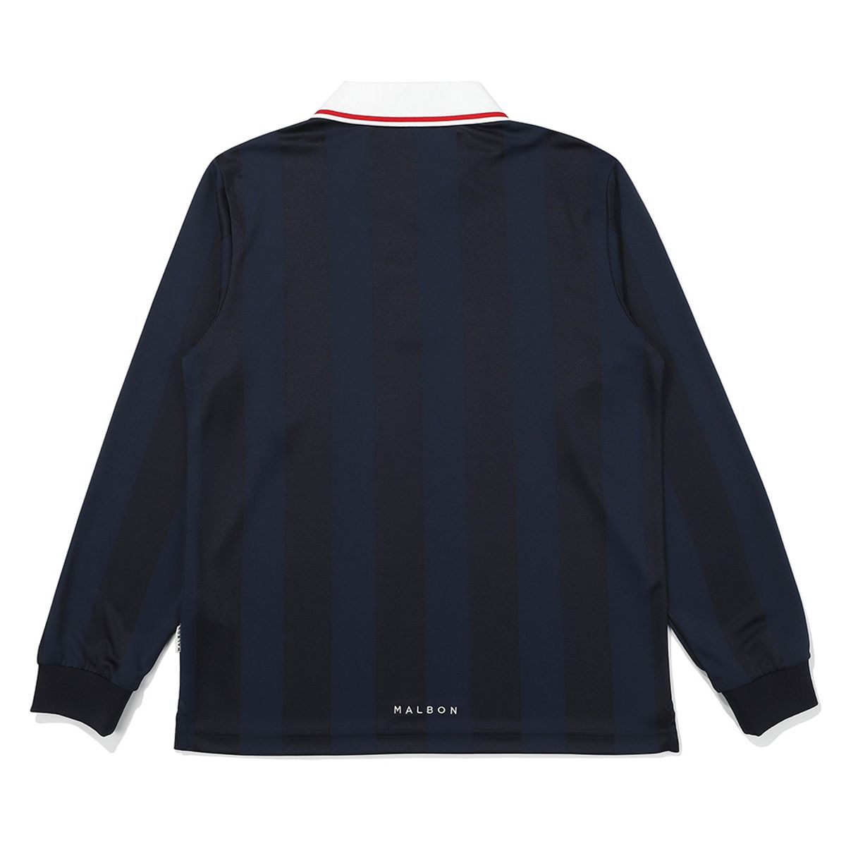 말본 골프(MALBON GOLF) 말본 스트라이프 티셔츠 NAVY