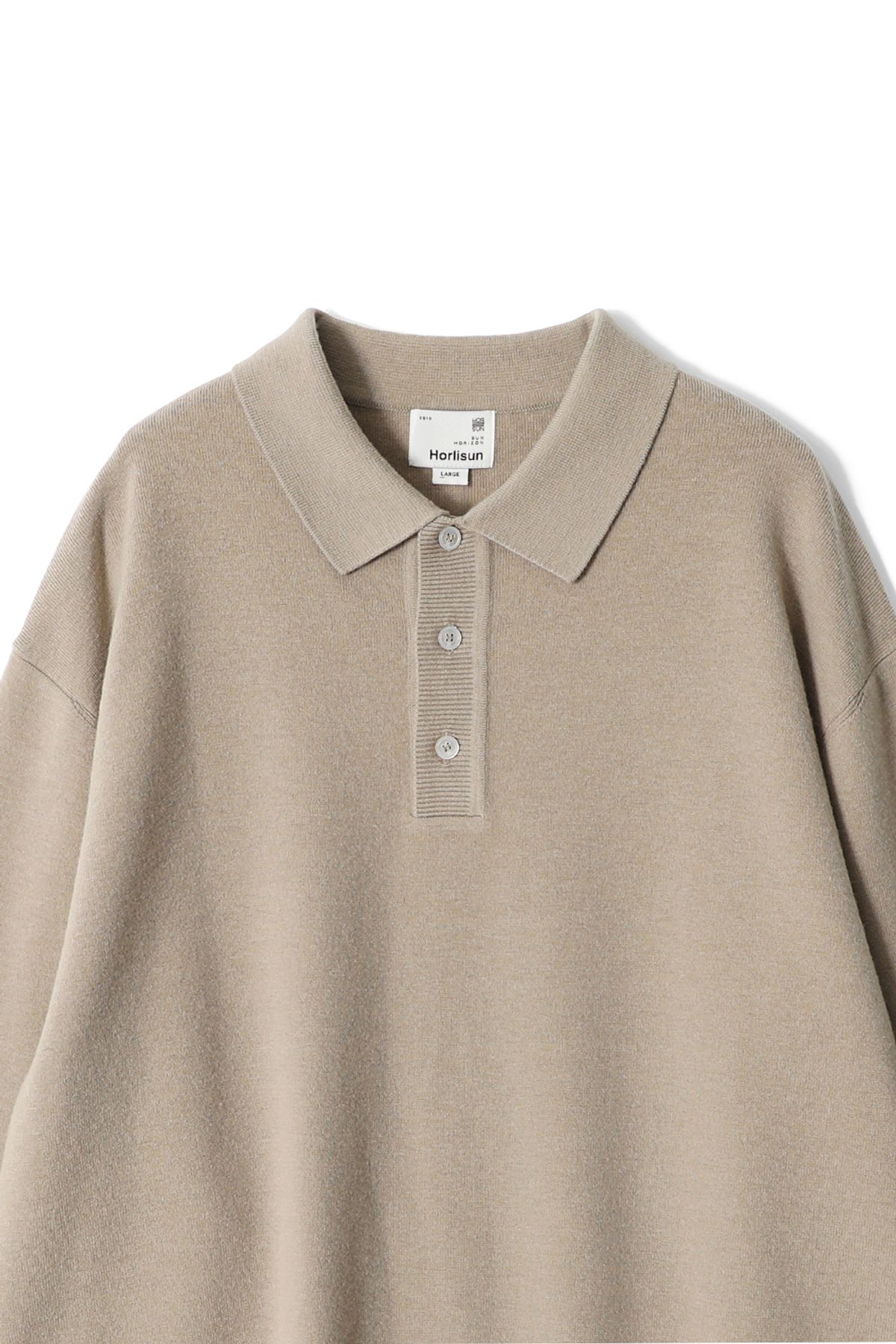 홀리선(HORLISUN) Kelowna Knit Pullover Melange Beige