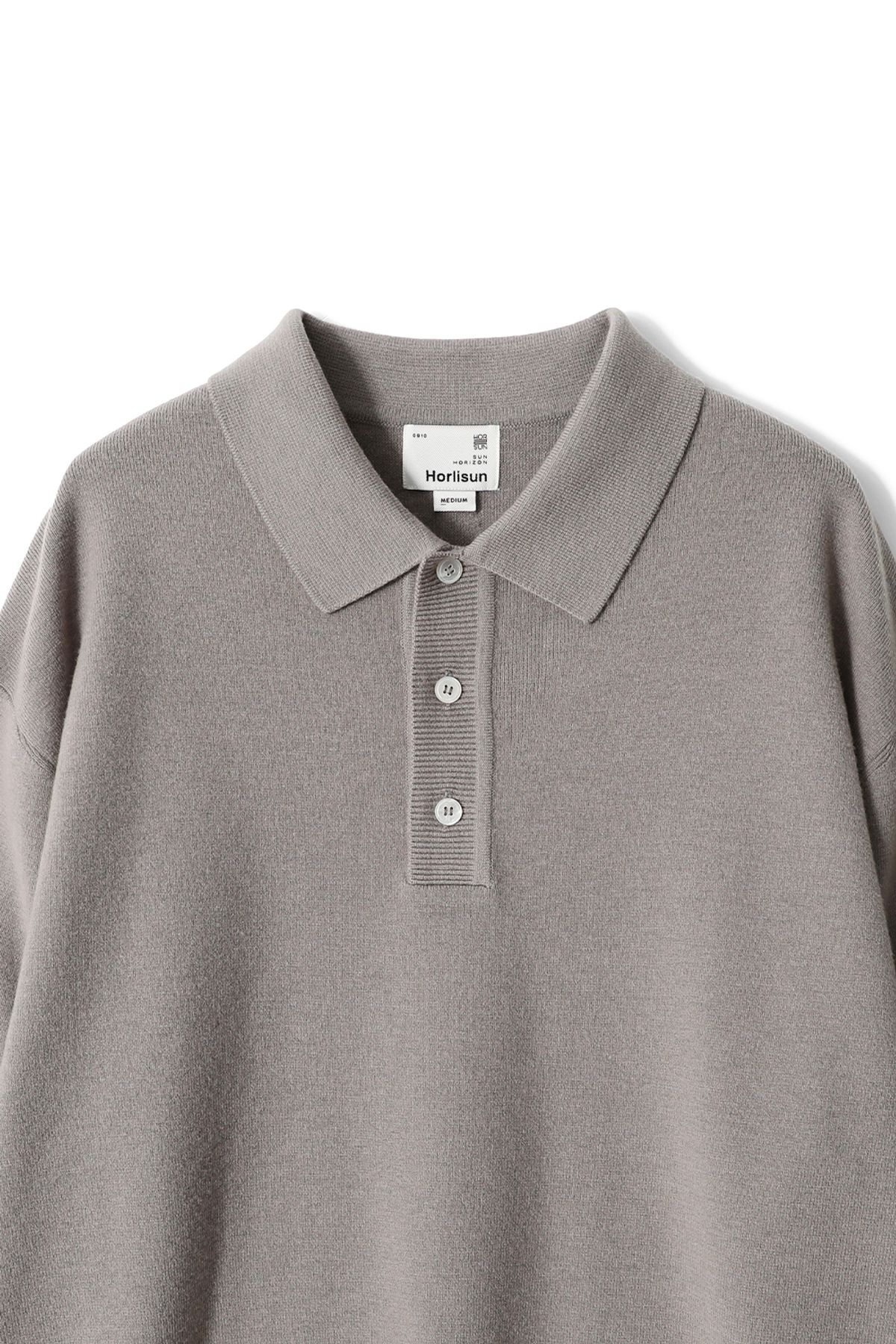홀리선(HORLISUN) Kelowna Knit Pullover Melange Gray