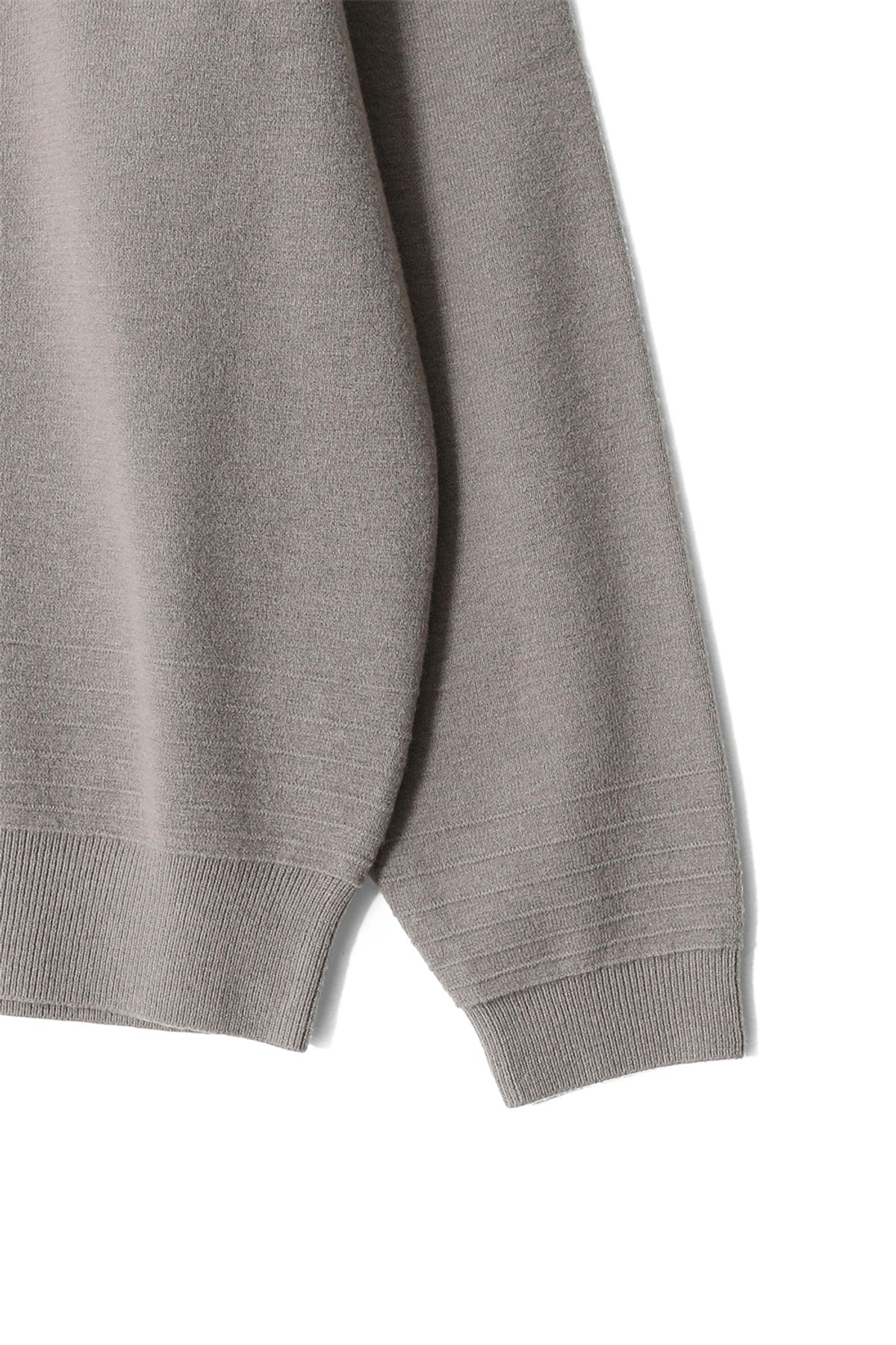 홀리선(HORLISUN) Kelowna Knit Pullover Melange Gray