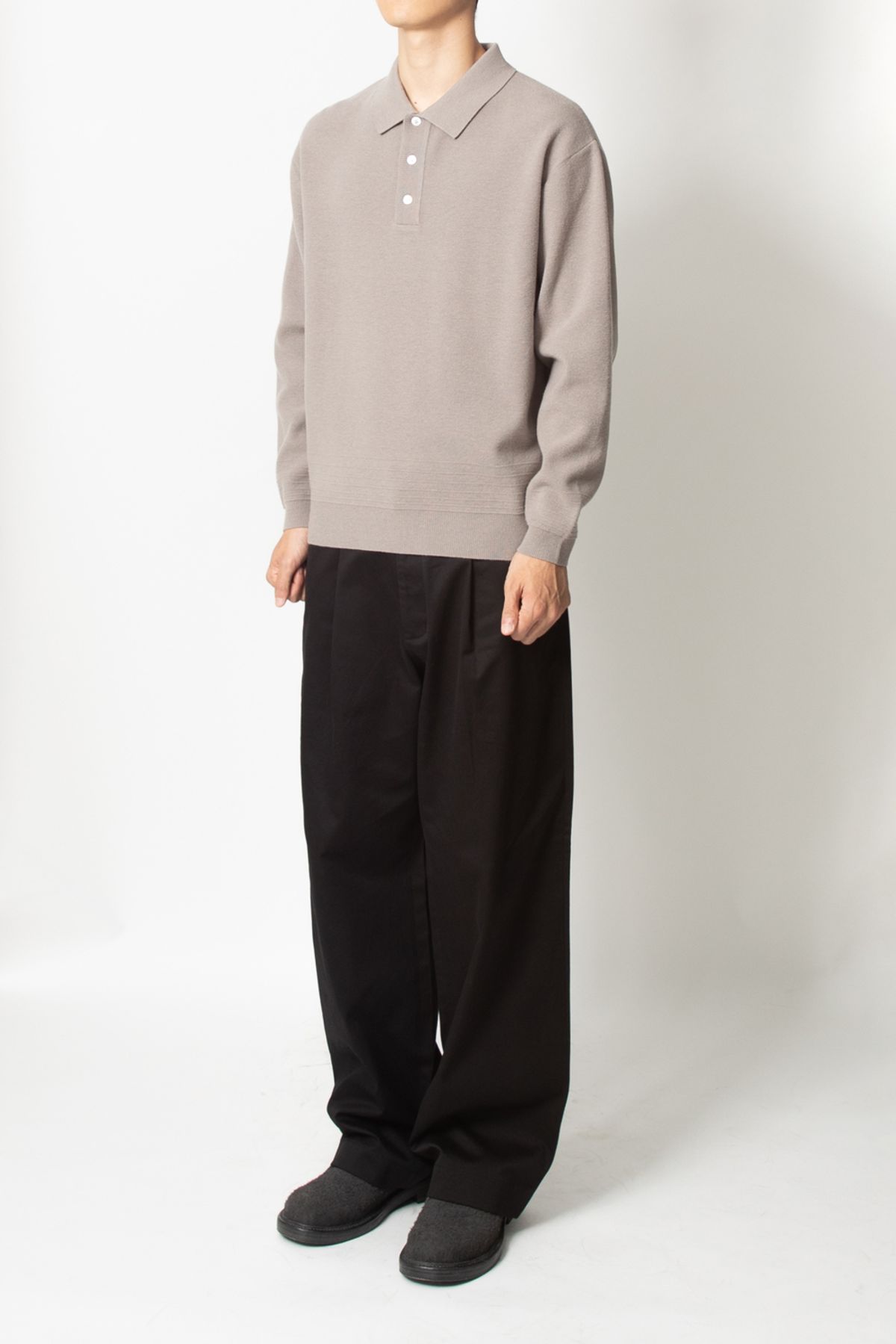 홀리선(HORLISUN) Kelowna Knit Pullover Melange Gray