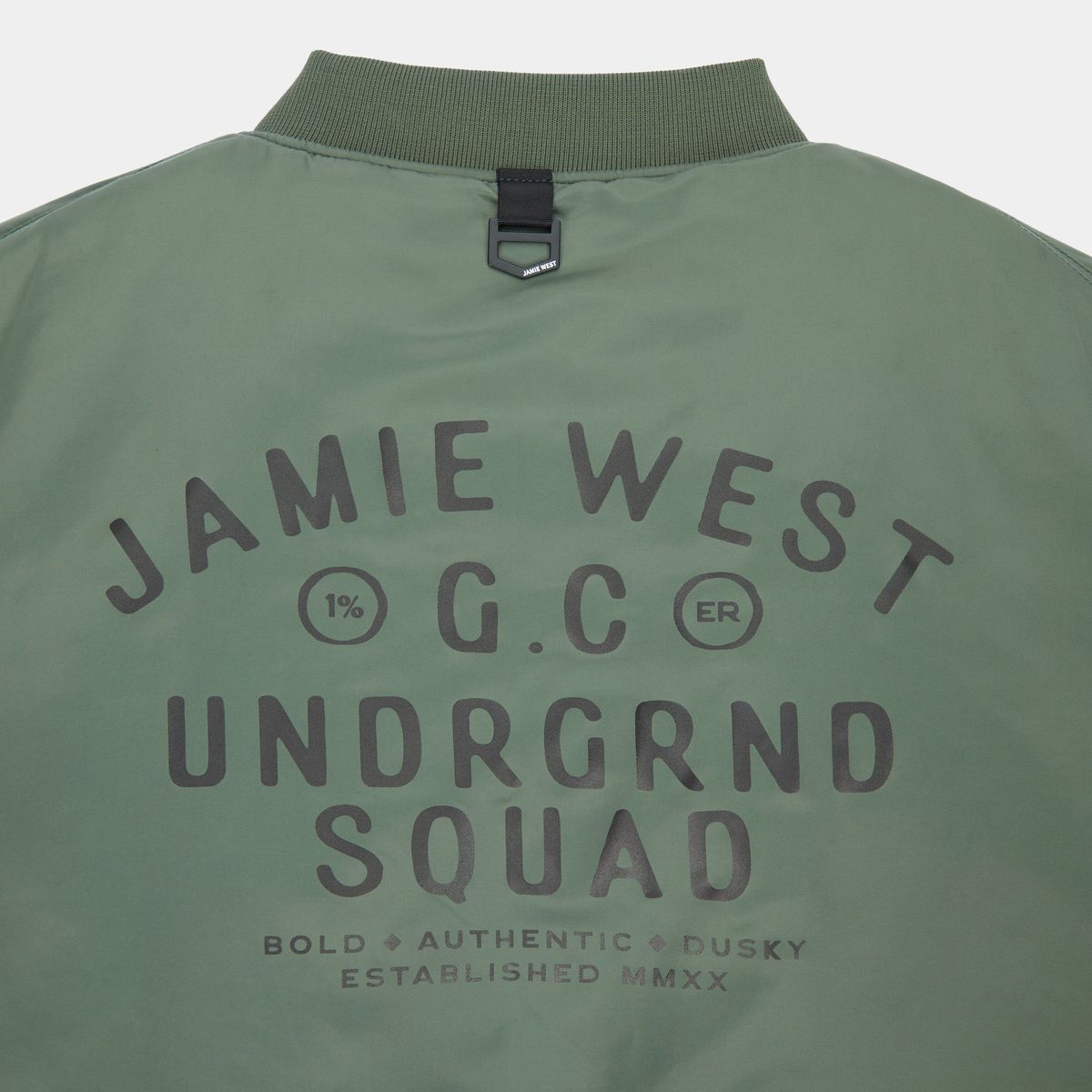 제이미웨스트(JAMIE WEST) 스쿼드 MA-1 헤비점퍼 (그린)
