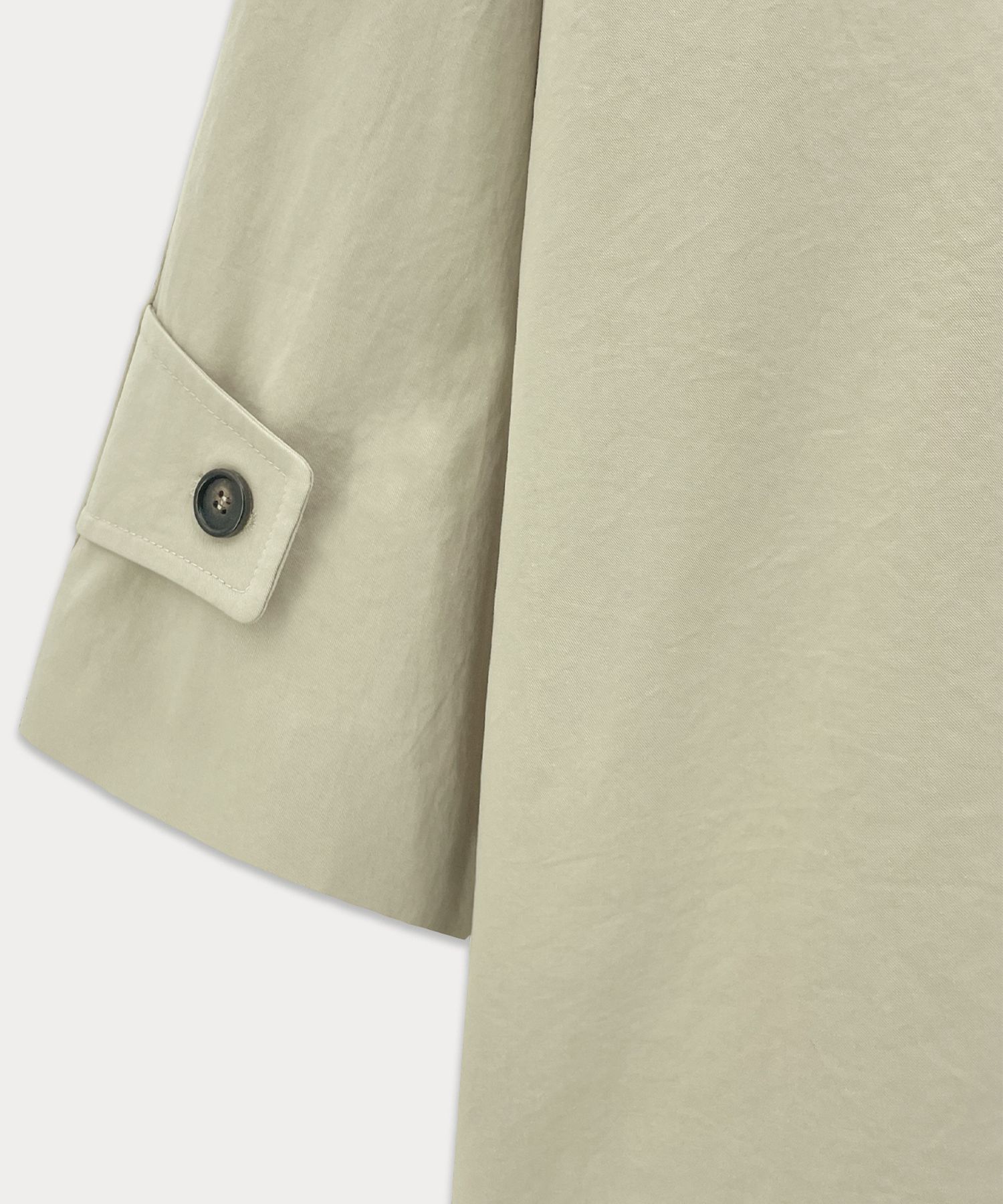 MUSINSA | SOMEWHEREBUTTER Margaret Half Trench Coat - Beige