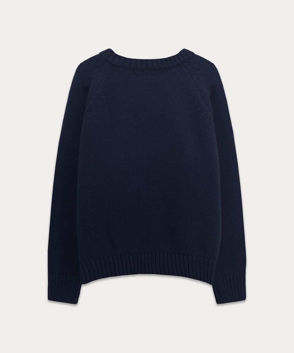 썸웨어버터(SOMEWHEREBUTTER) Kevin Wool Knit - Navy