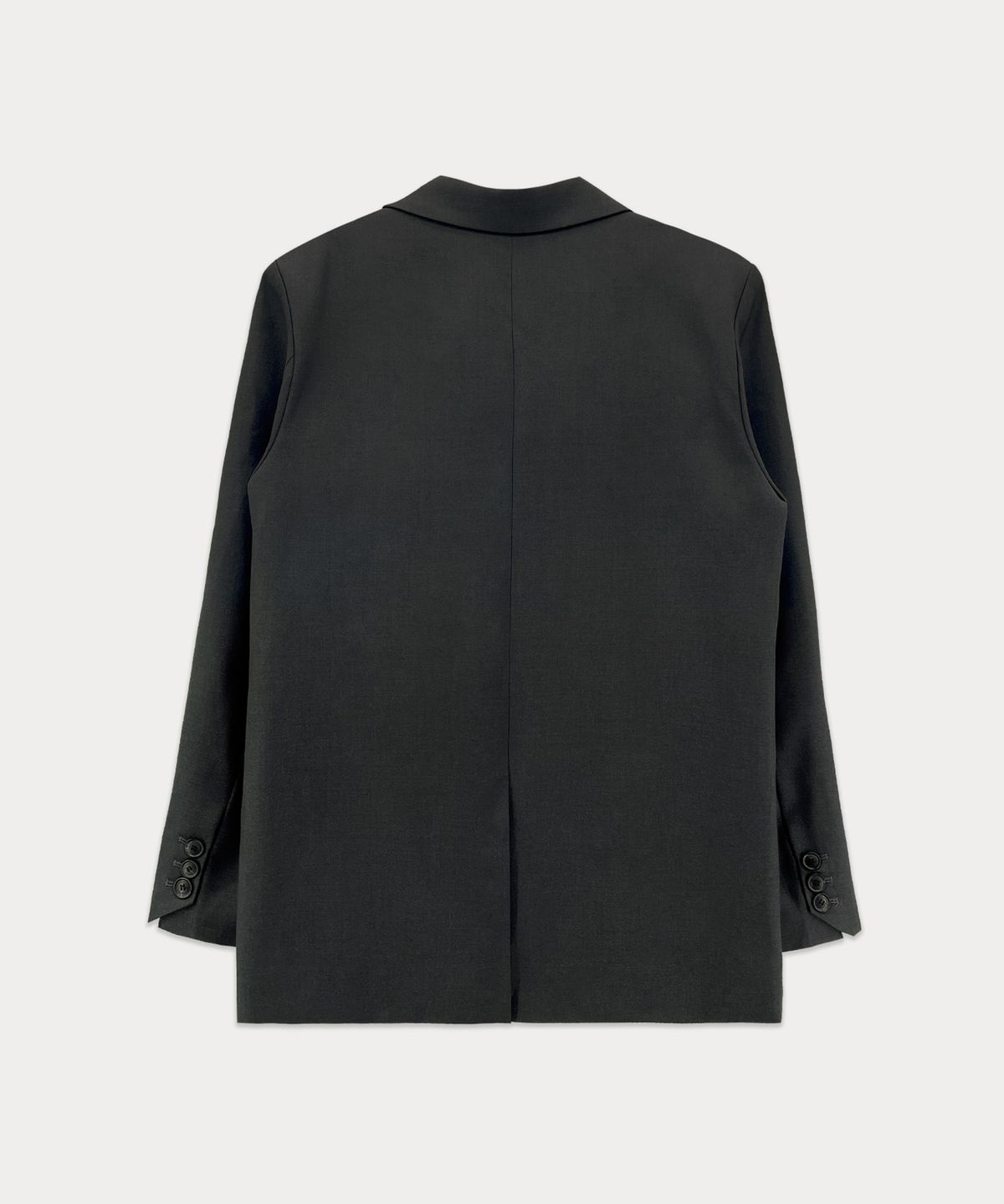 썸웨어버터(SOMEWHEREBUTTER) Classic Single Blazer - Charcoal