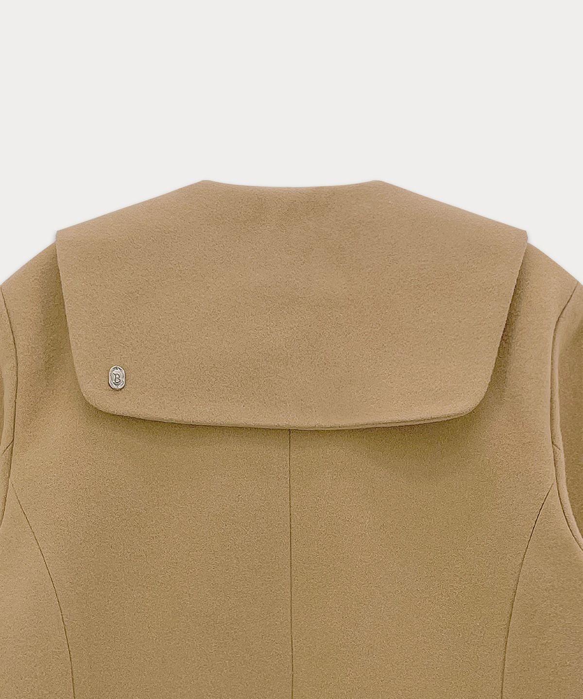 썸웨어버터(SOMEWHEREBUTTER) Tia Sailor Wool Jacket - Beige