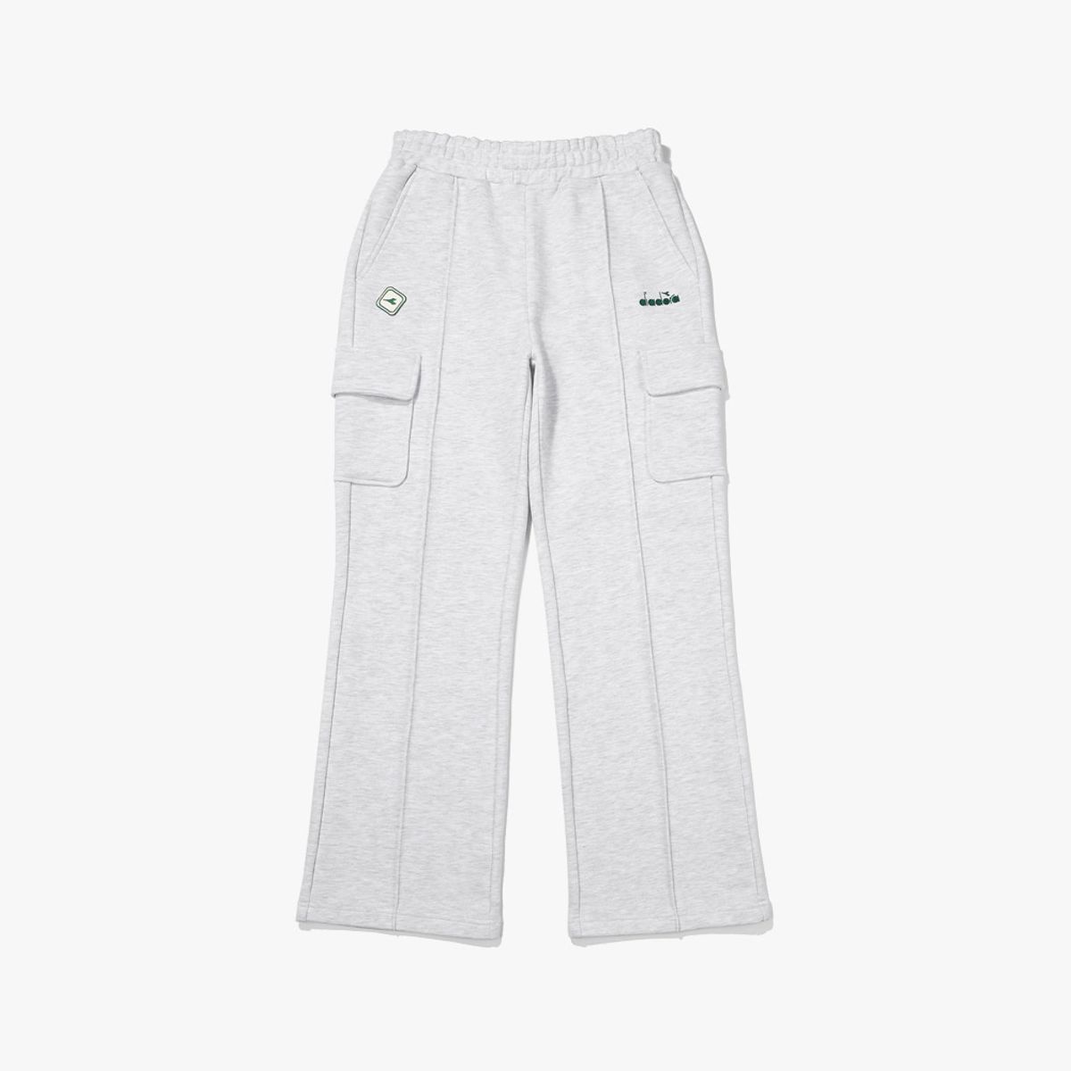 디아도라(diadora) 포르테 스웻 카고 팬츠 우먼 GREY