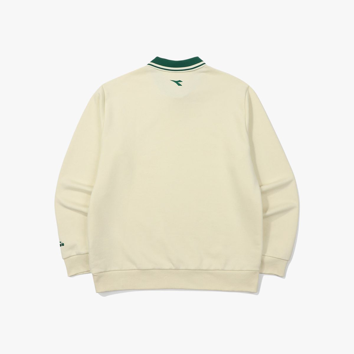 디아도라(diadora) 포르테 카라 스웻셔츠 IVORY