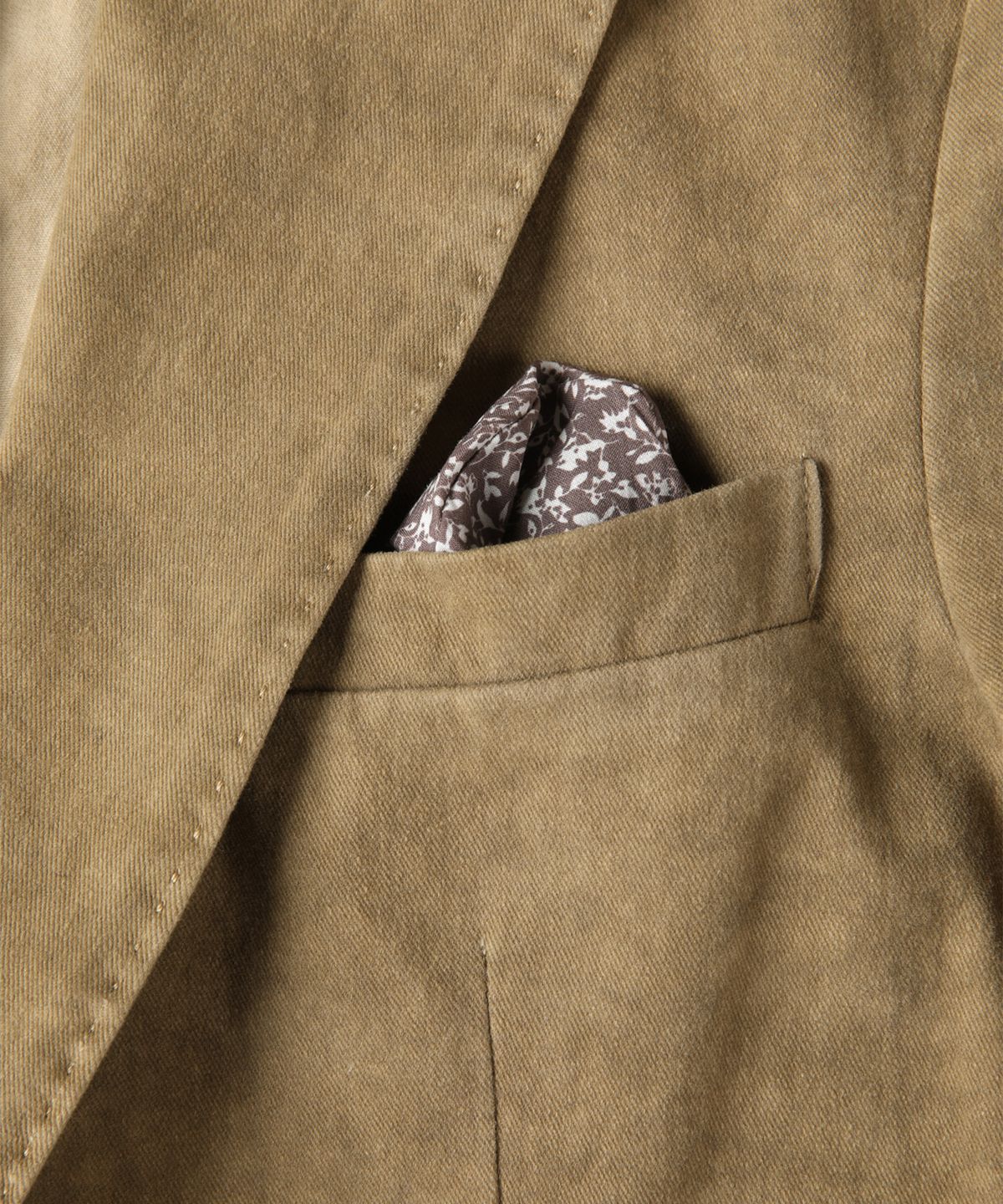 빠니깔레(PANICALE) 베이지 슬림핏 워시드 자켓
