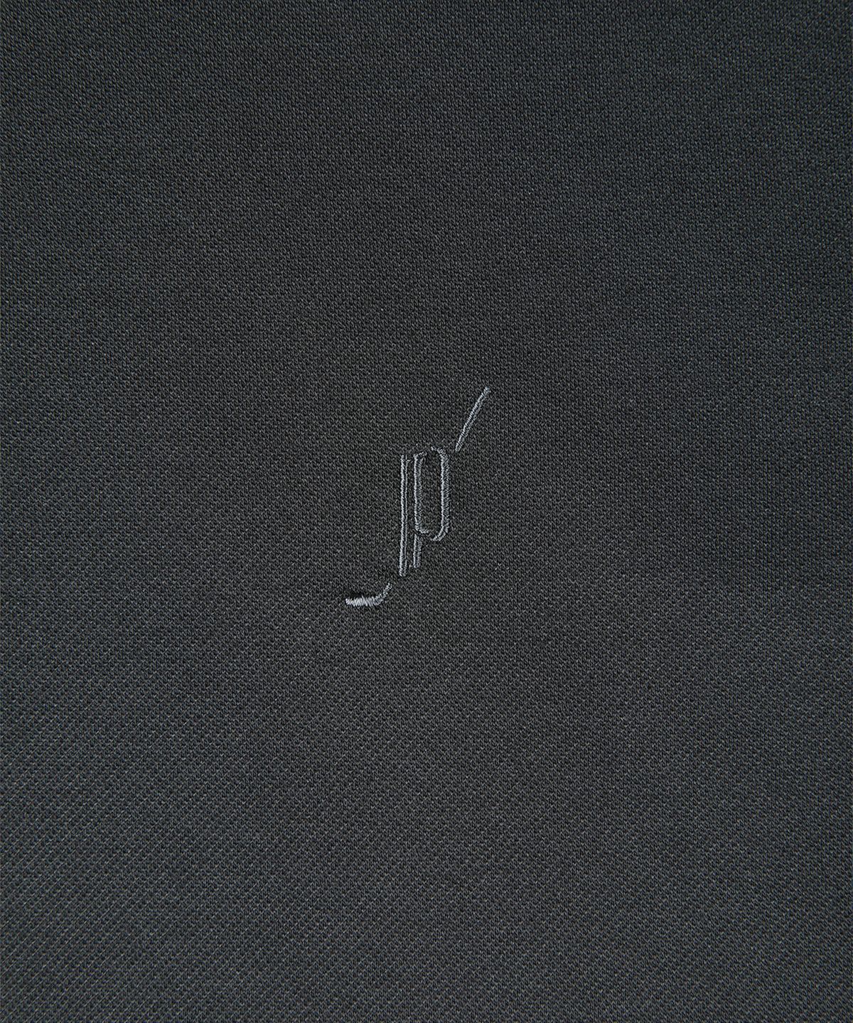 빠니깔레(PANICALE) 차콜 골프 스트레치 저지 긴팔 폴로 셔츠