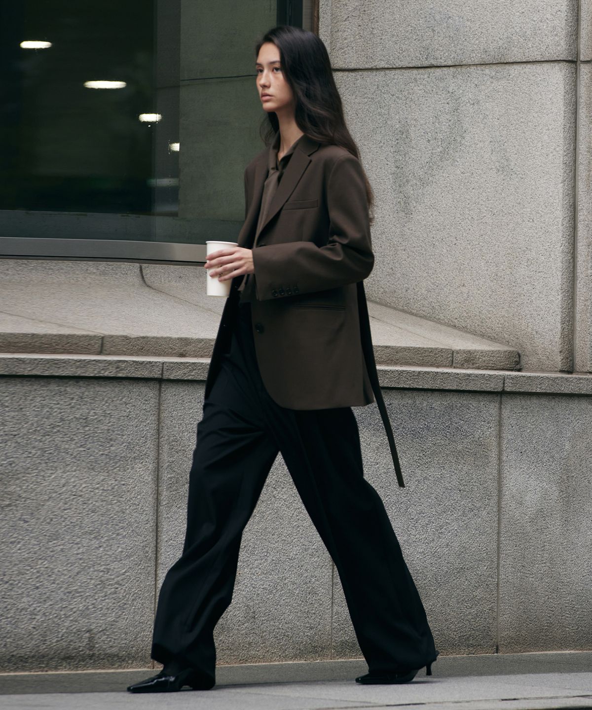 오떼뜨(OCTETTE) DEAR TWO TUCK TROUSER_2COLOR