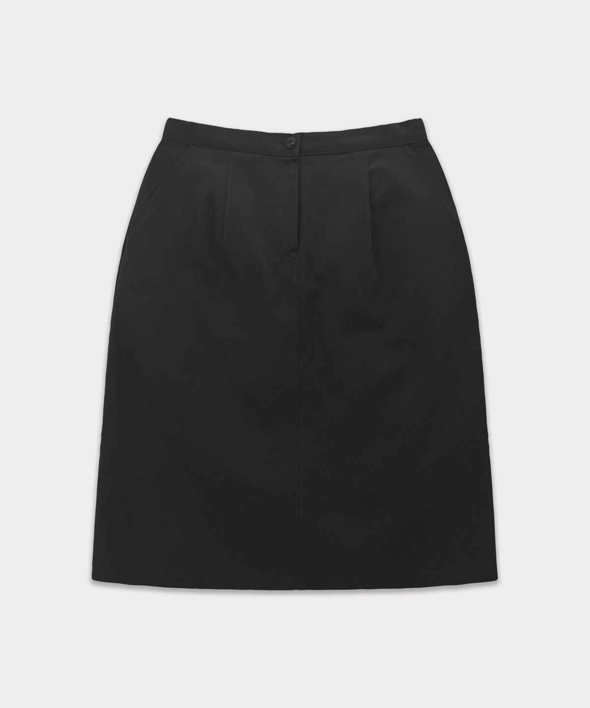 썸웨어버터(SOMEWHEREBUTTER) Penny Cotton Midi Skirt - Charcoal