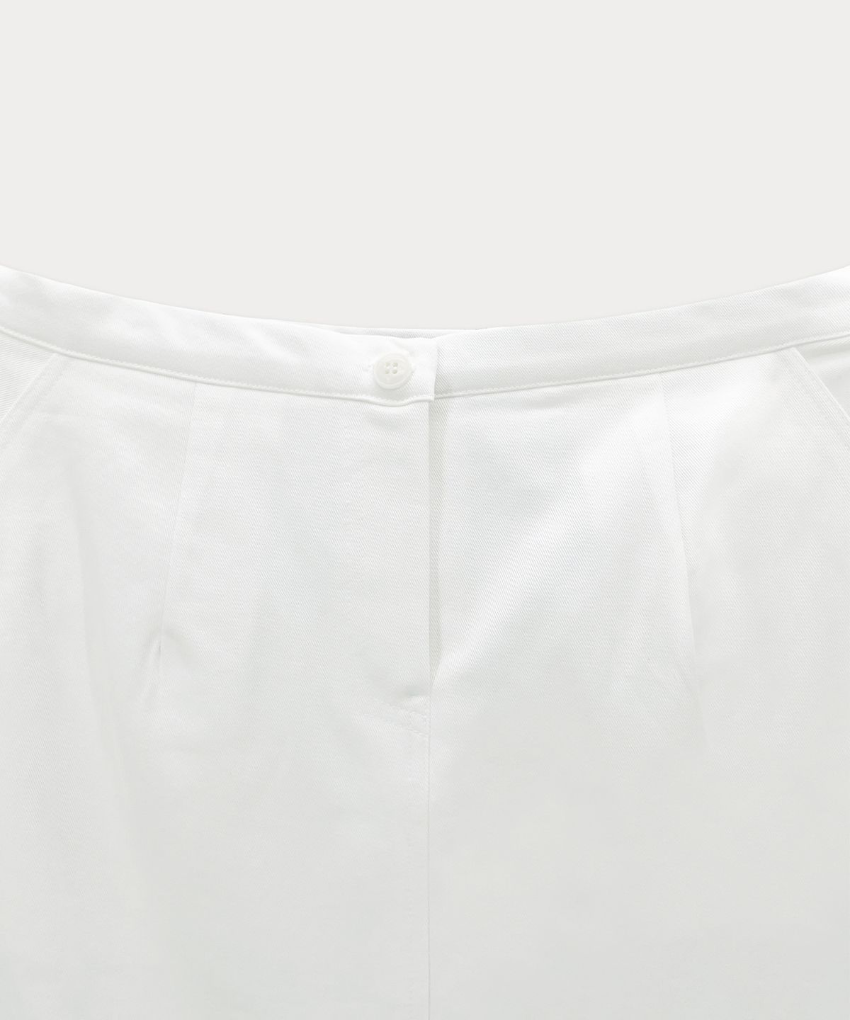 썸웨어버터(SOMEWHEREBUTTER) Penny Cotton Midi Skirt - Ivory