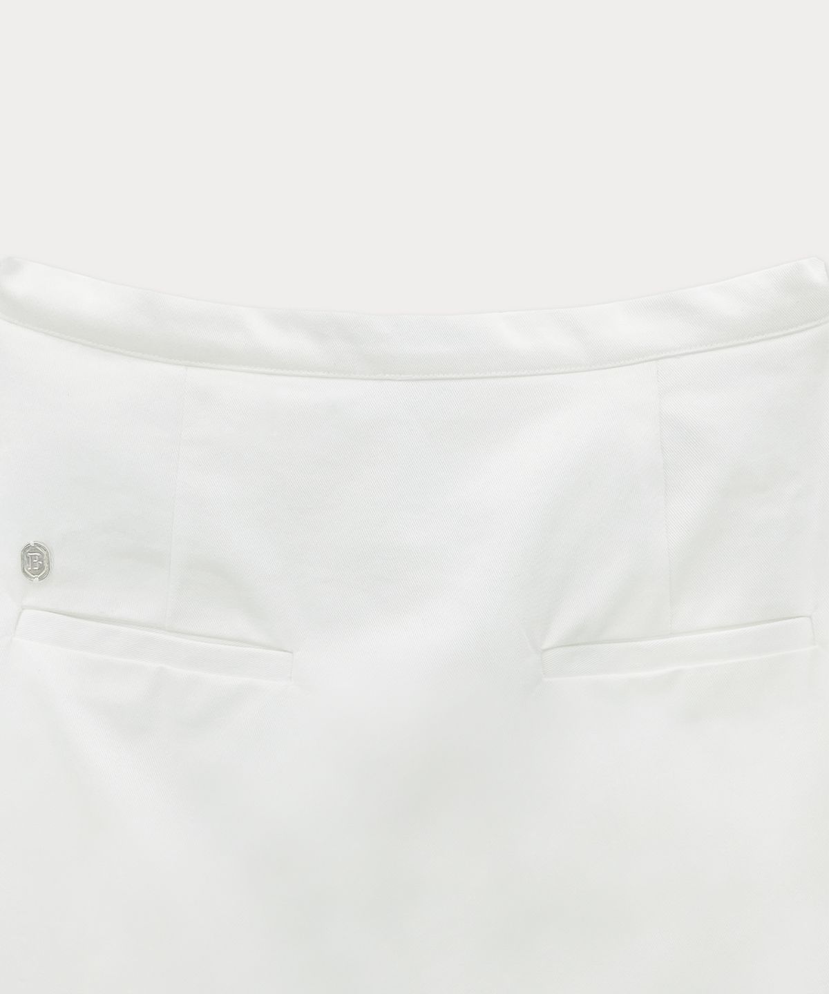 썸웨어버터(SOMEWHEREBUTTER) Penny Cotton Midi Skirt - Ivory