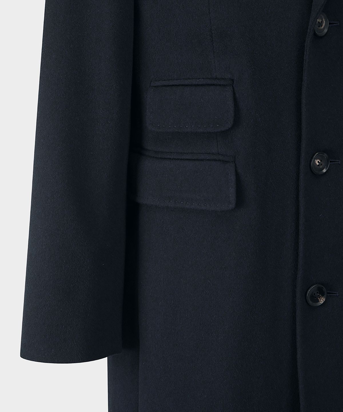 브룩스 브라더스(BROOKS BROTHERS) 1818 스톰 시스템 탑 코트 (네이비) (BBCSMM5002QEF)